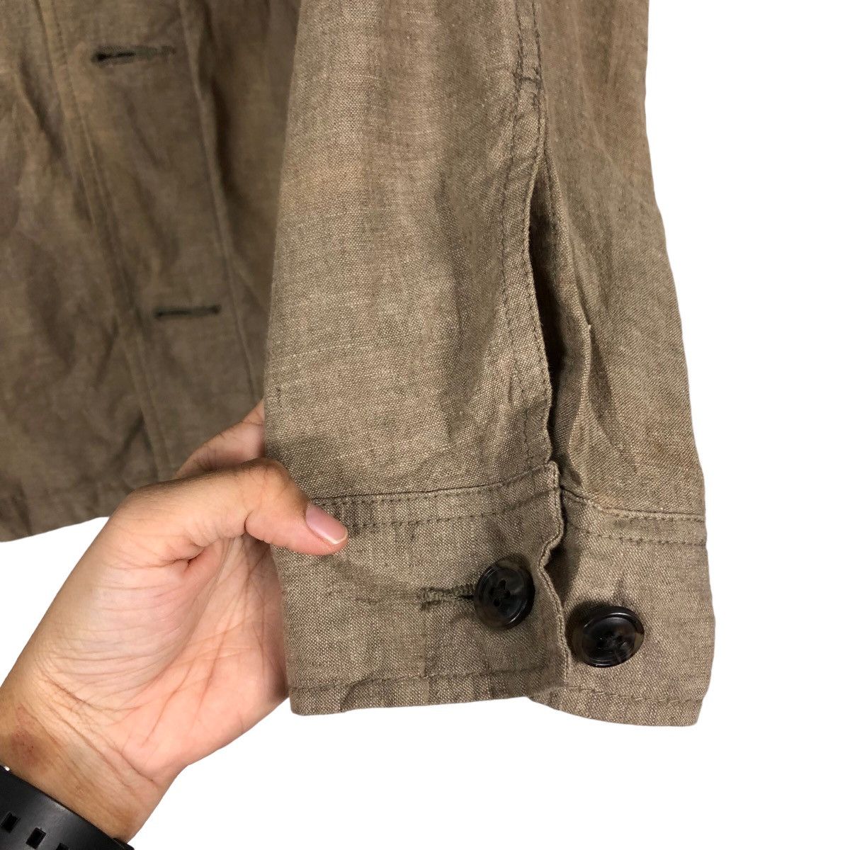 Japanese Brand 🔥Vintage Wool Work Jacket Uniqlo Japan Issey Miyake Size US L / EU 52-54 / 3 - 15 Thumbnail