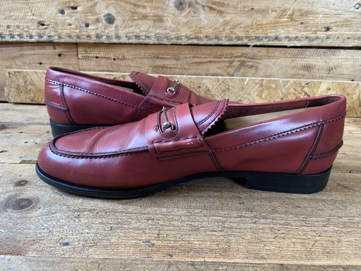 Designer × Gucci Gucci horsebit patent leather loafers Uk sz10 Size US 11 / EU 44 - 10 Thumbnail