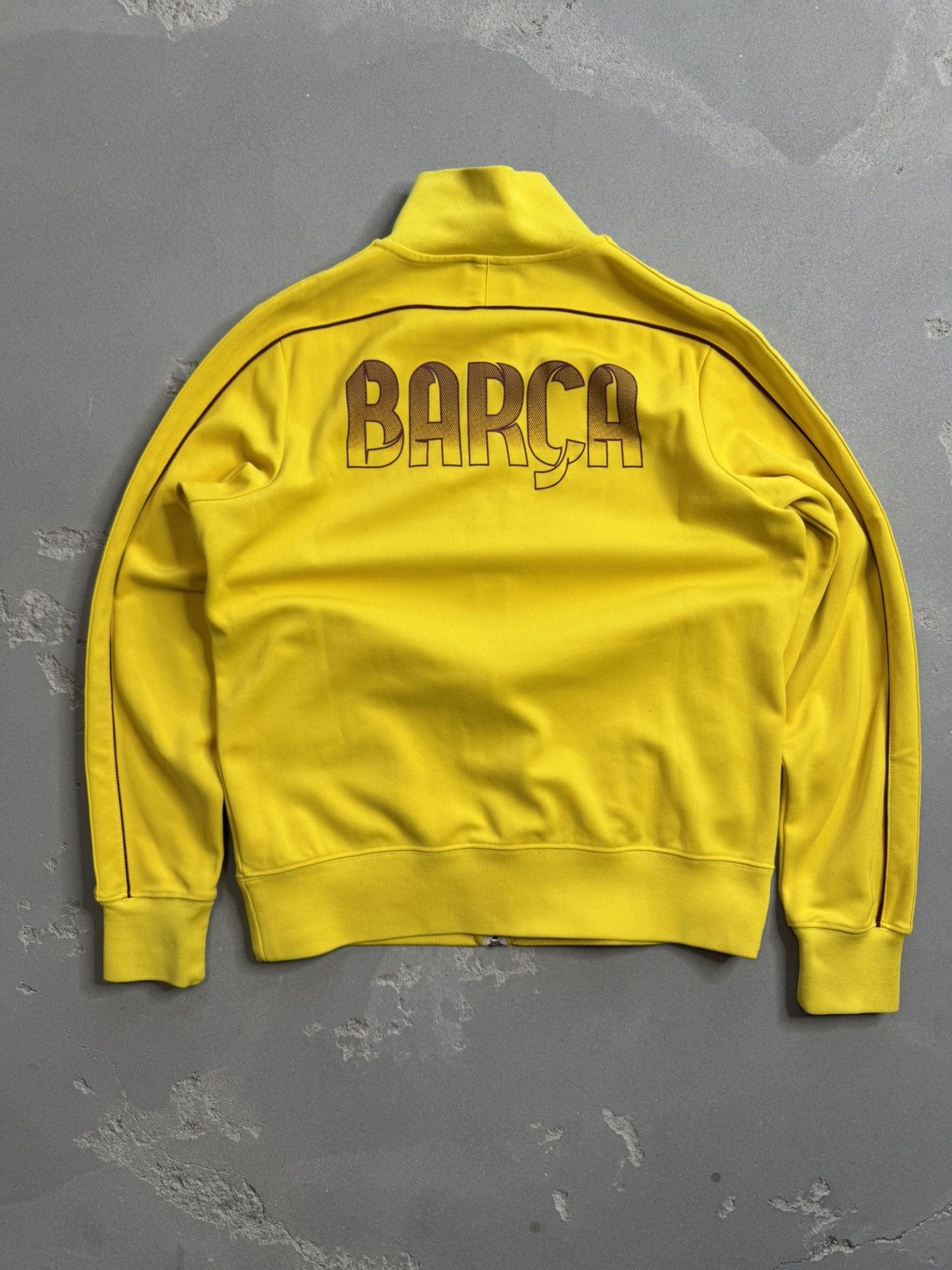 Nike × Vintage Vintage Nike FC Barcelona FCB Barca Jacket Soccer 00s Y2K Size US L / EU 52-54 / 3 - 2 Thumbnail
