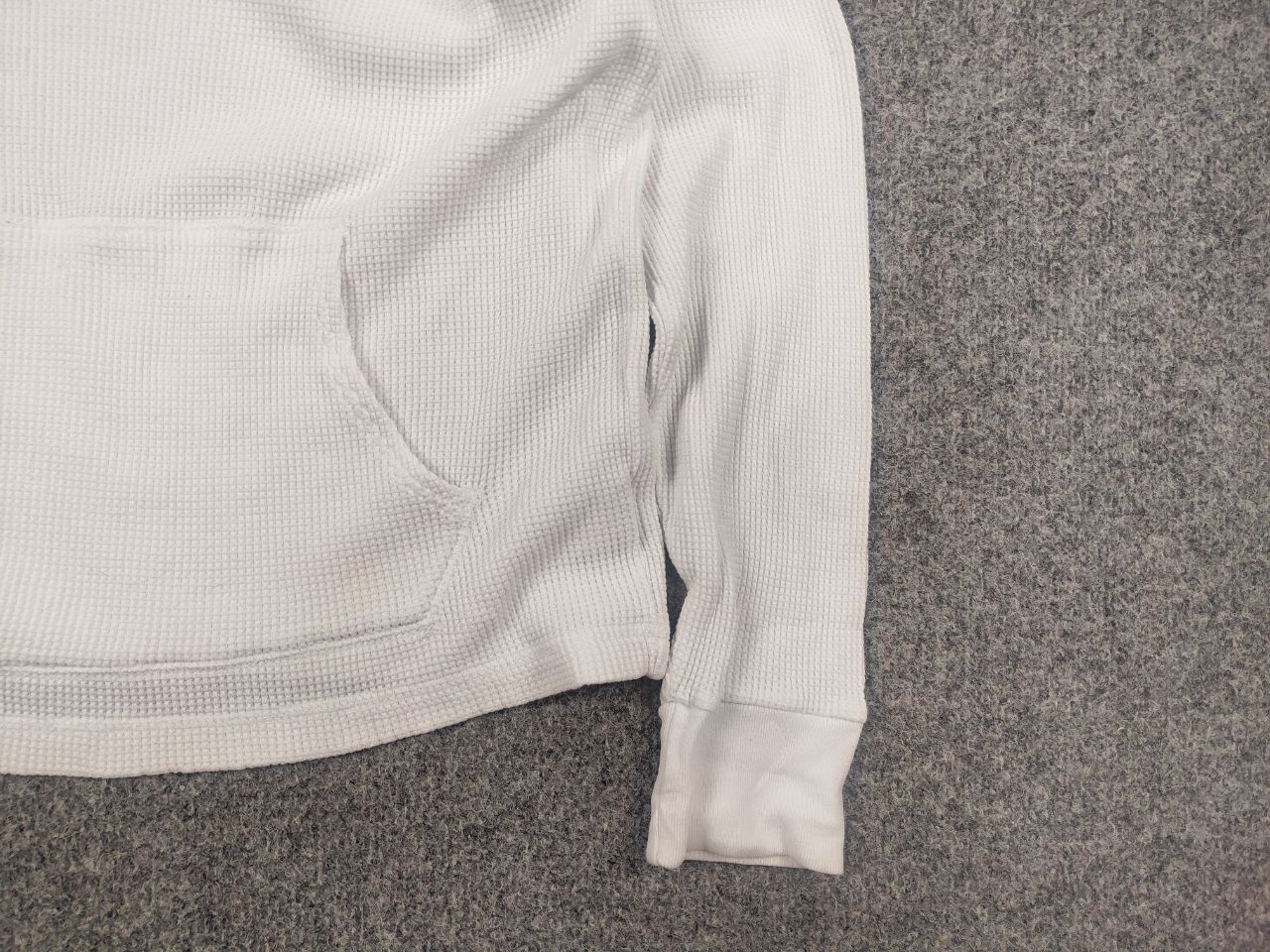 Polo Ralph Lauren Polo Ralph Lauren Vintage waffle White fabric Hoodie Size US S / EU 44-46 / 1 - 9 Thumbnail