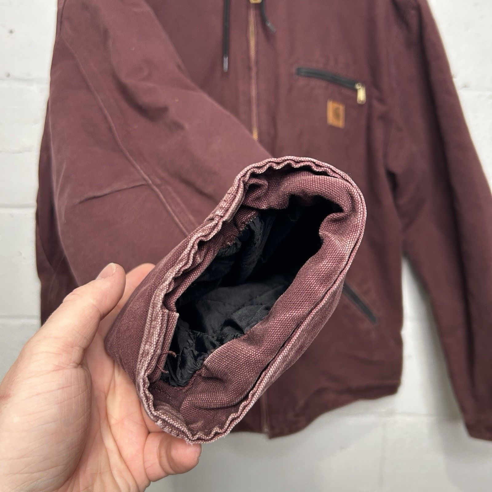 Carhartt Carhartt Sherpa-Lined Hooded Detroit Jacket “Port Heather” Size US XL / EU 56 / 4 - 7 Thumbnail