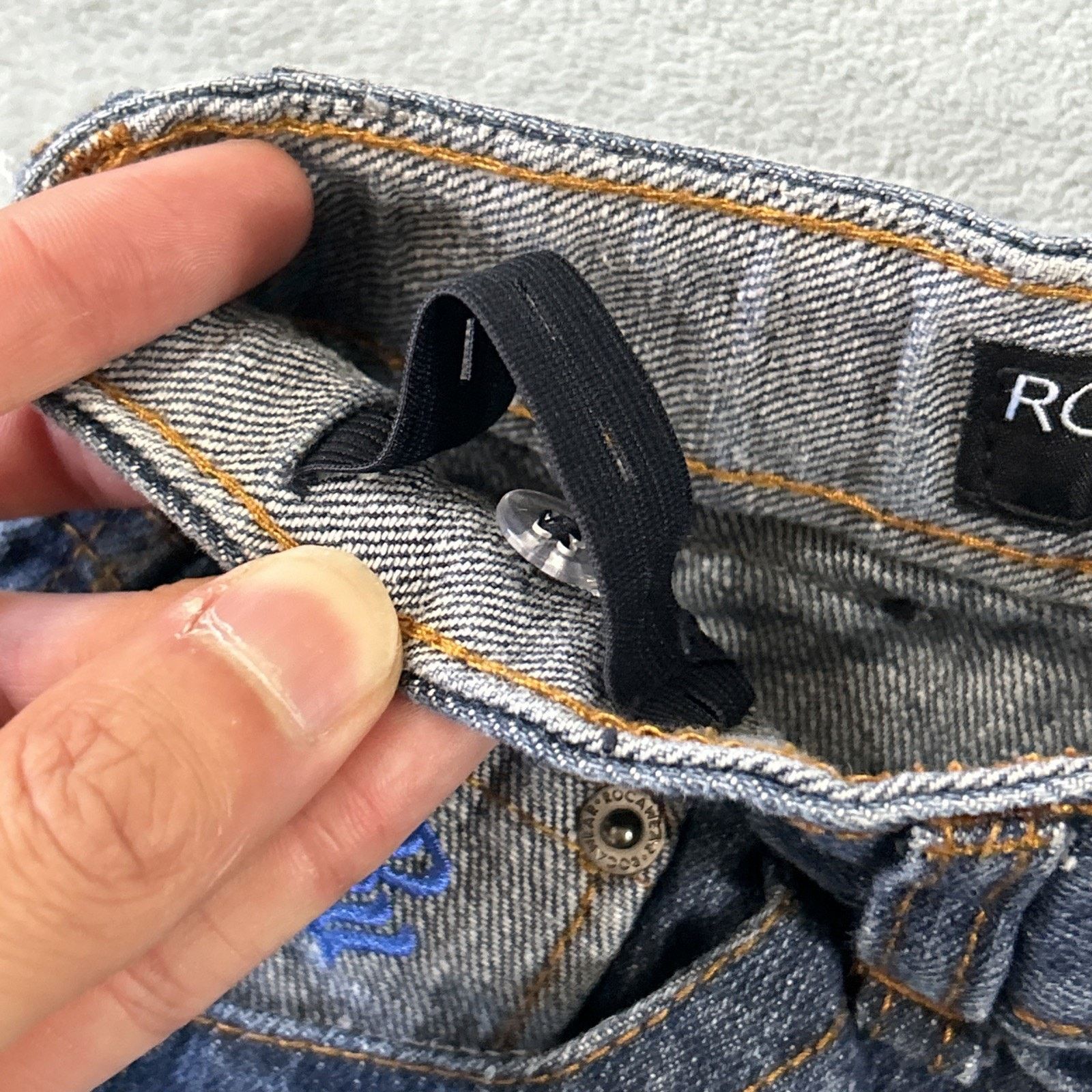 Rocawear Straight Jeans Youth Boys 7 24x22 Rocawear Loose Hamiltom Size US 26 / EU 42 - 7 Thumbnail