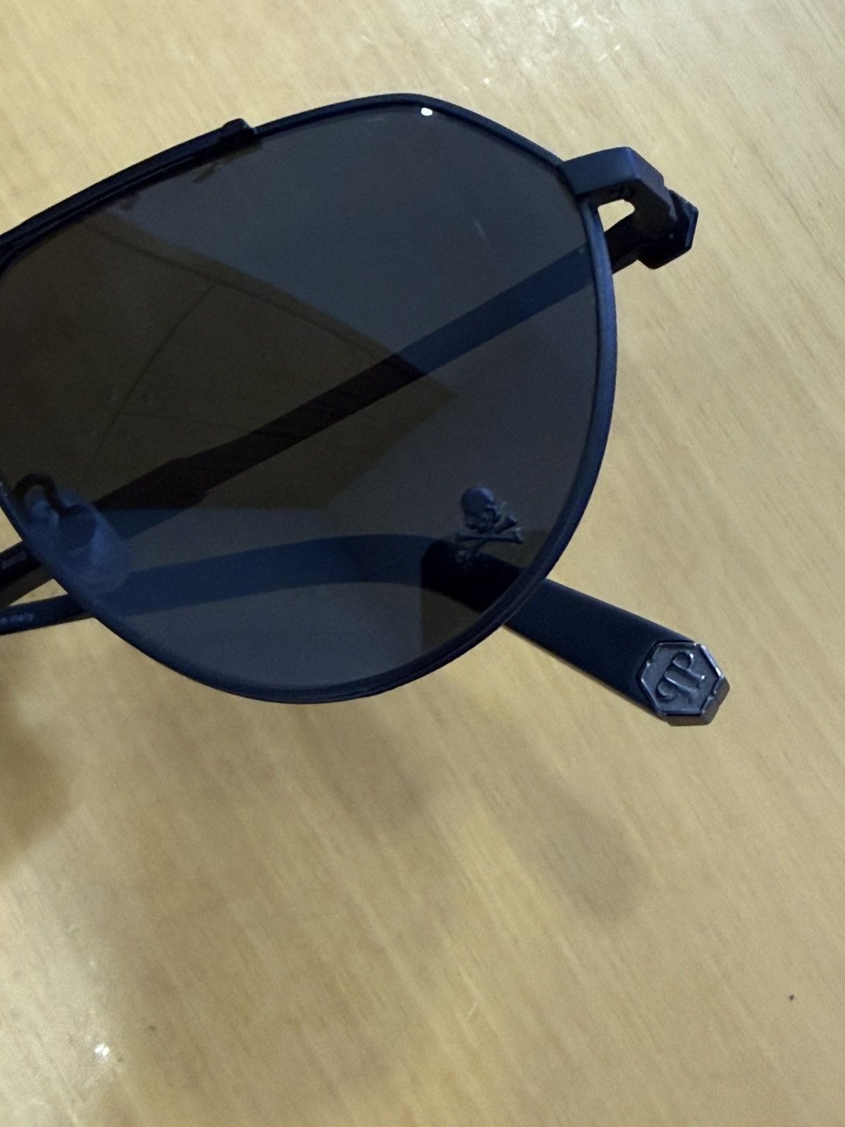 Philipp Plein Philipp Plein Sunglasses SPP007 531P Polarized Size ONE SIZE - 10 Thumbnail