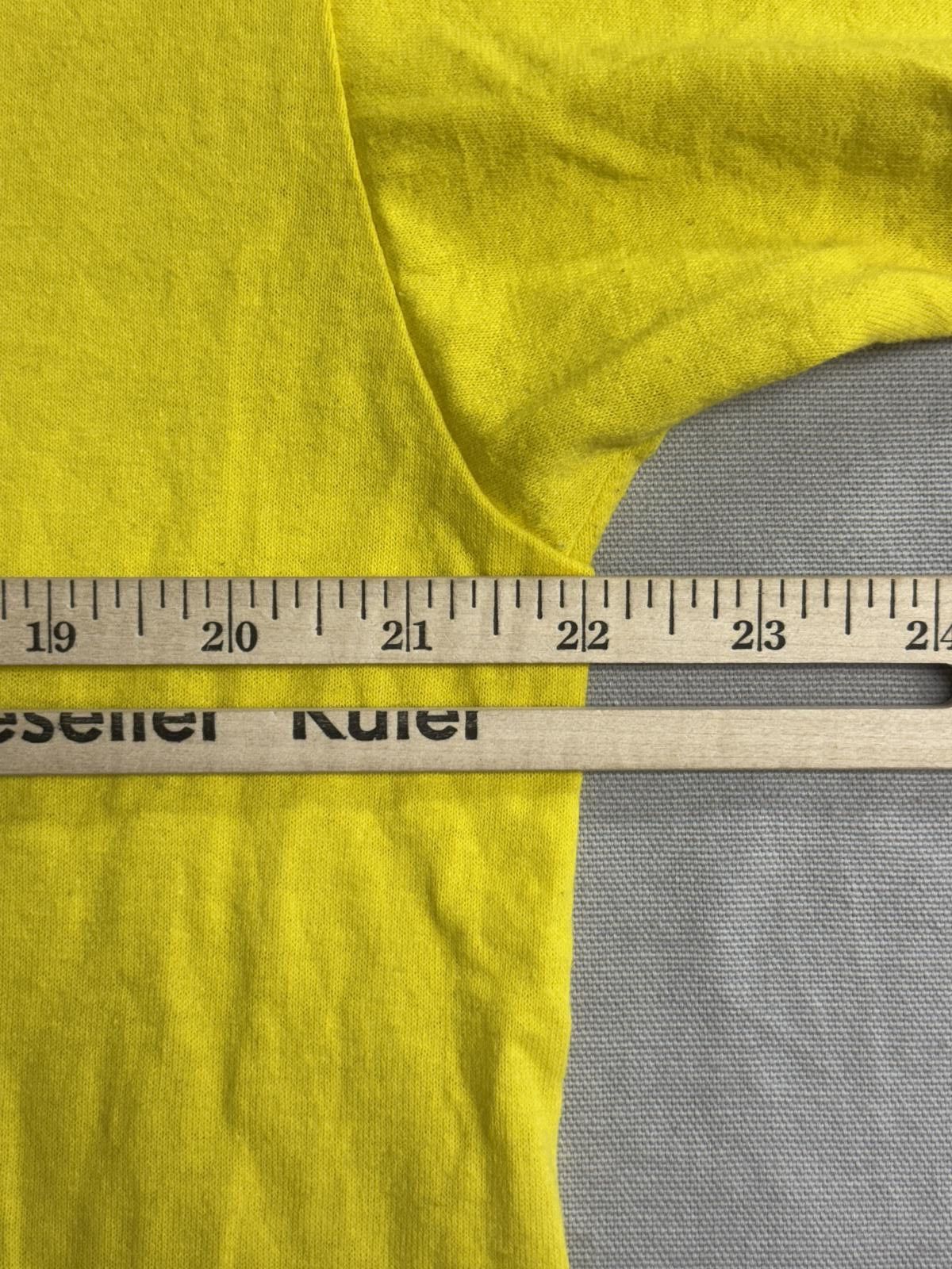 TEE JAYS Vtg Yellow Tex-Gro Dehydrated Cow Manure Texas Tee XL Size US XL / EU 56 / 4 - 9 Thumbnail