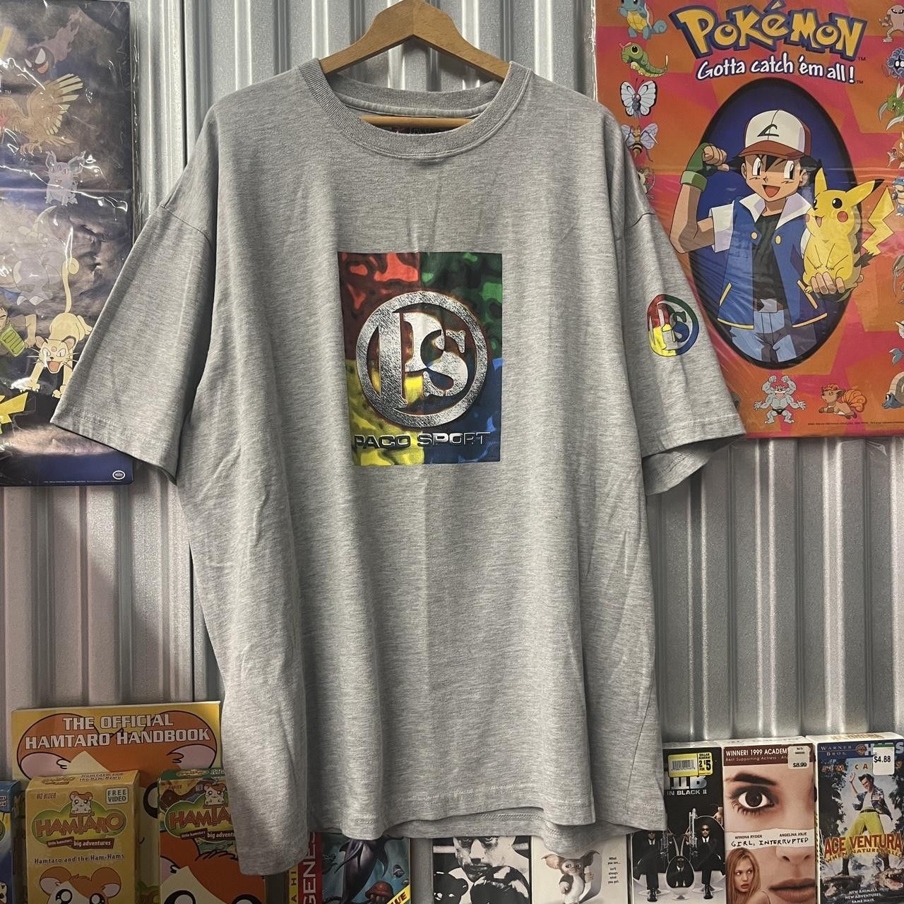 Vintage Y2K Paco Sport Paco Jeans Oversized Baggy Graphic T Shirt Size US XXL / EU 58 / 5 - 2 Thumbnail