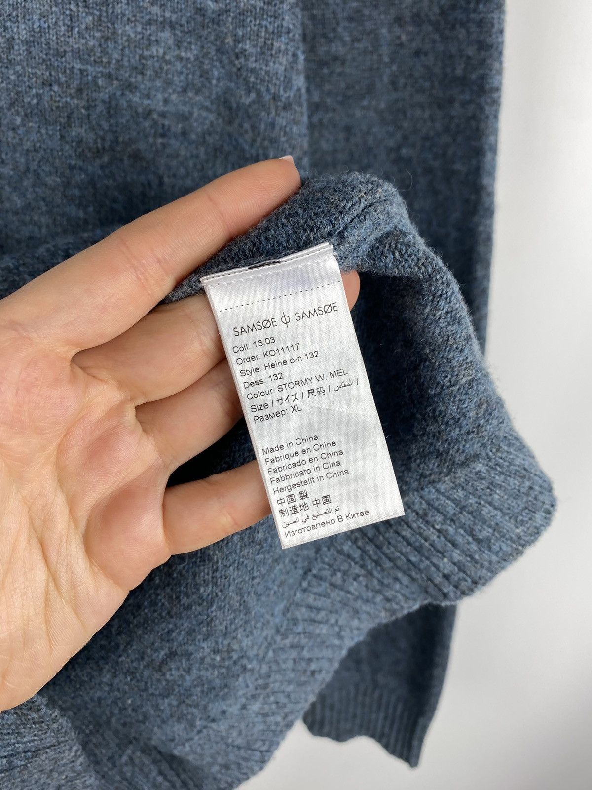 Samsoe Samsoe Samsoe Samsoe men’s wool elbow patches sweater pullover Size US XL / EU 56 / 4 - 10 Thumbnail