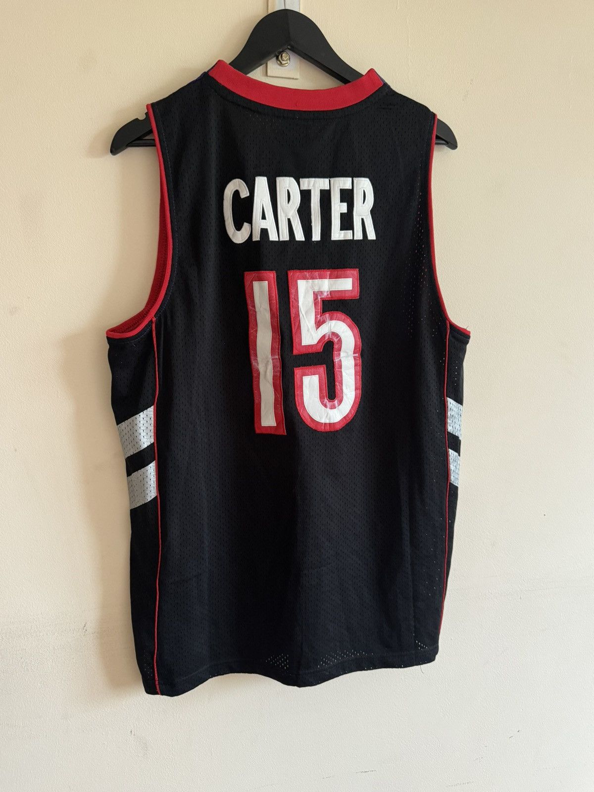 Nike Vintage 90s Jersey Nike Toronto Raptors #15 Vince Carter Size US L / EU 52-54 / 3 - 6 Thumbnail
