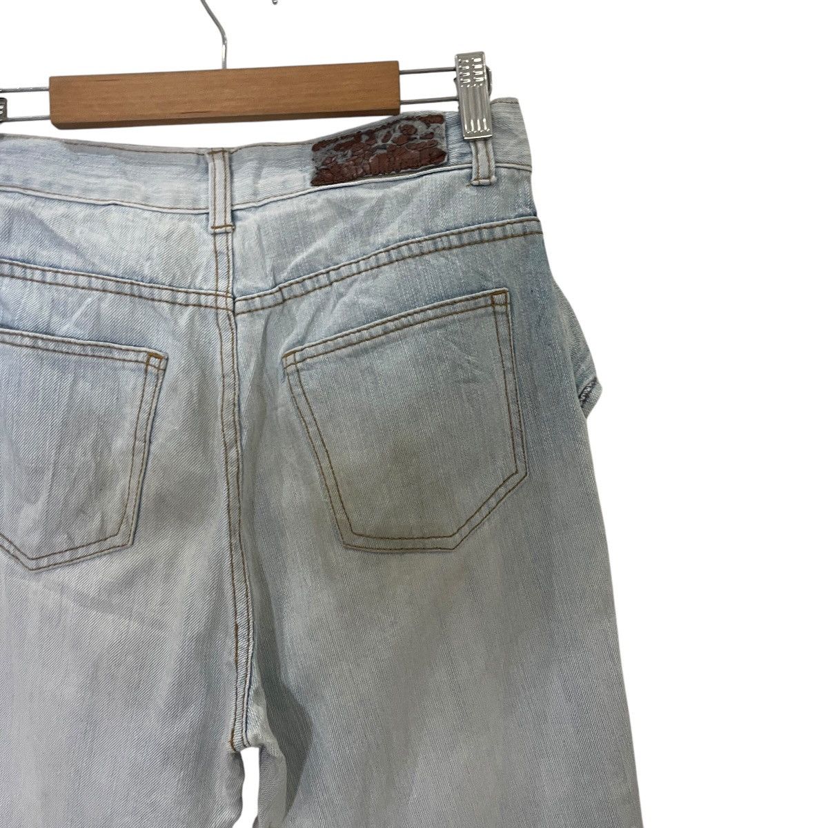 Japanese Brand Vintage Pink Latte Rare Denim Size 29" - 11 Thumbnail