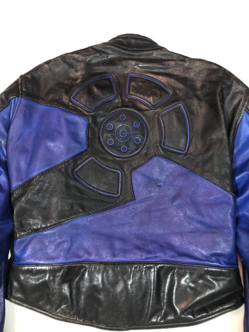 Other FLM Avangarde Racing Moto Leather Jacket Vintage Size US XL / EU 56 / 4 - 6 Thumbnail