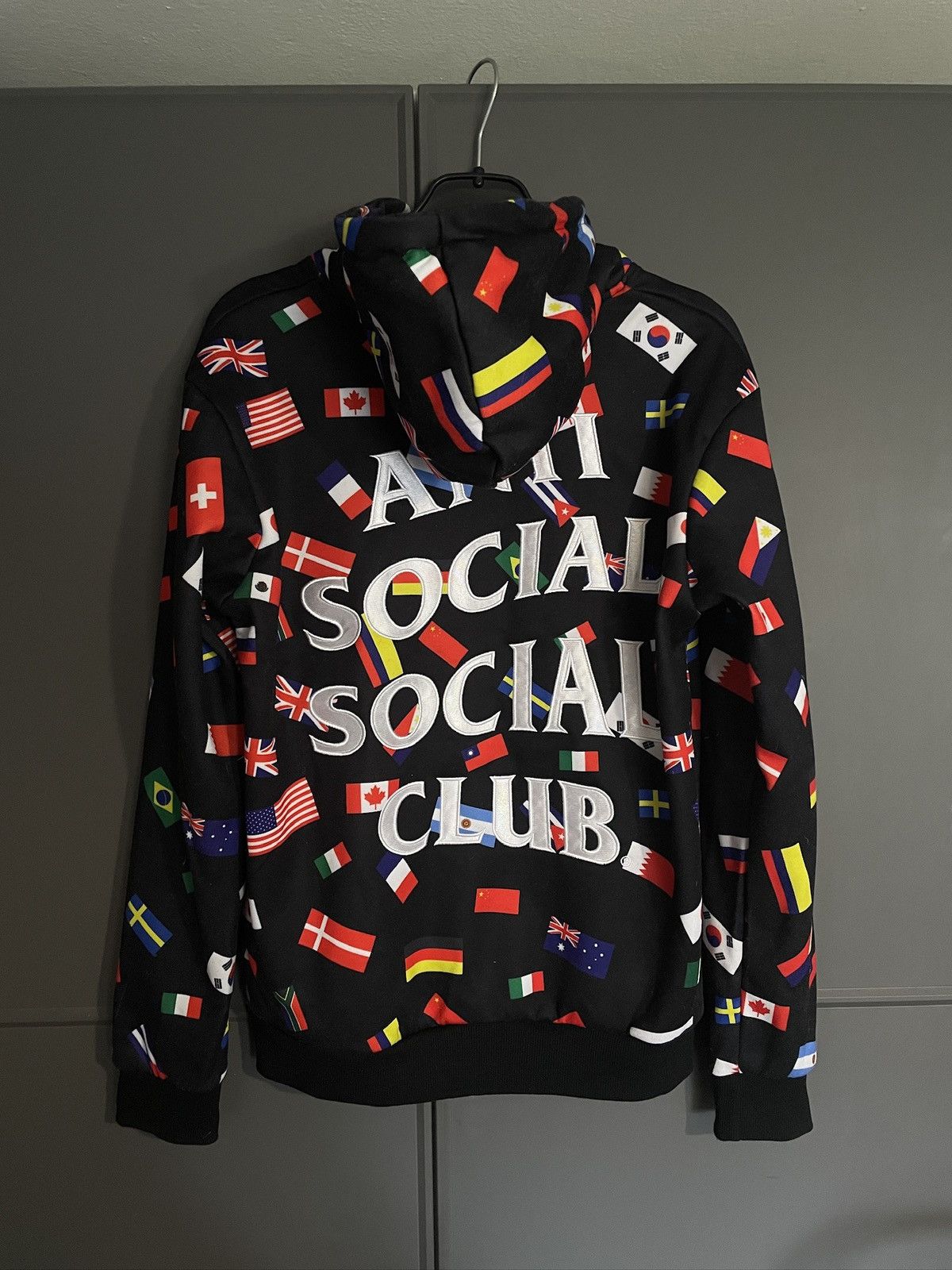Anti Social Social Club Anti Social Social Club Orlando All Over Flag Hoodie Size US M / EU 48-50 / 2 - 5 Thumbnail