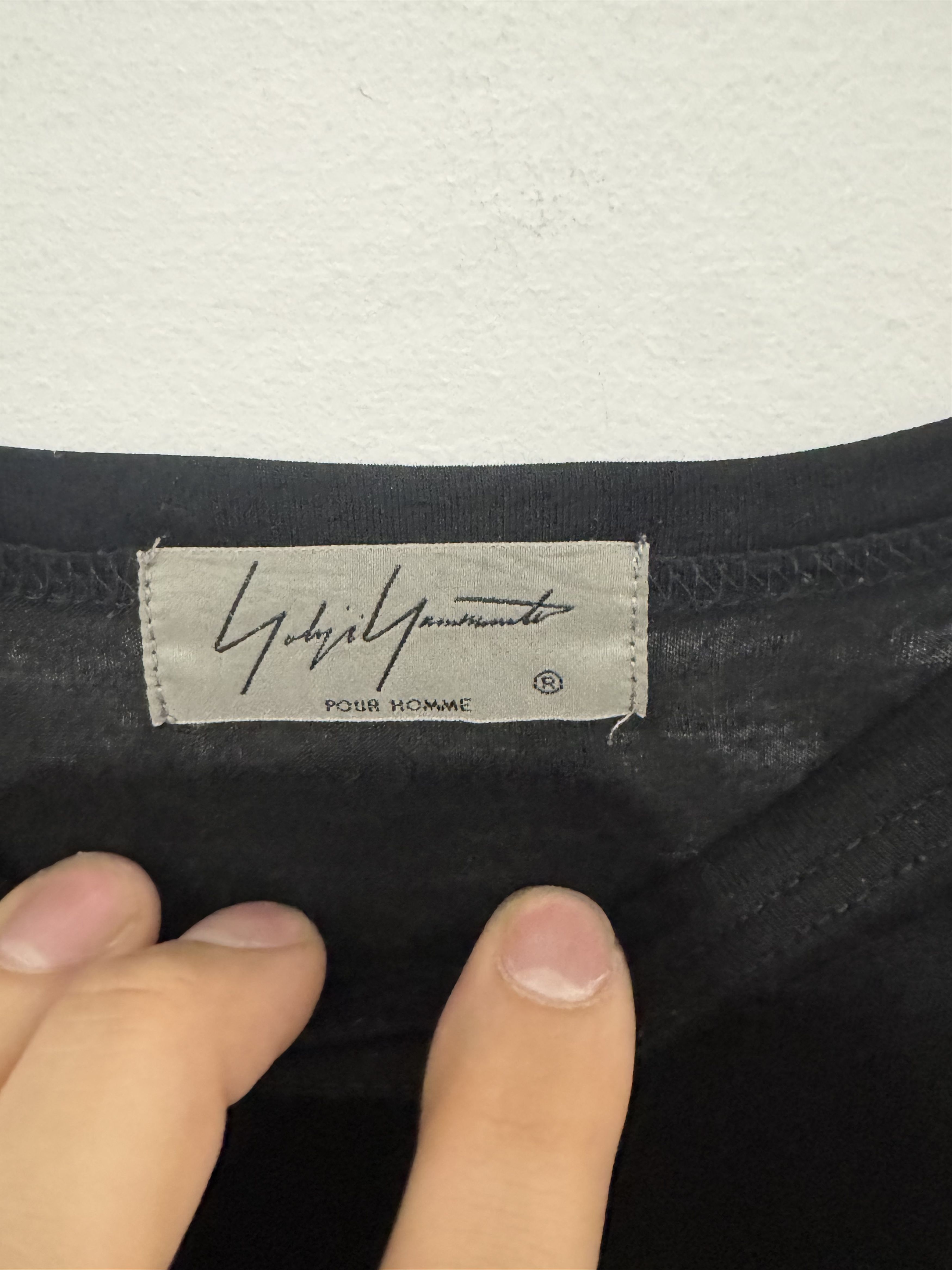 Yohji Yamamoto Yohji Yamamoto Pour Homme 17AW Asymmetrical Shirt Size US L / EU 52-54 / 3 - 3 Thumbnail