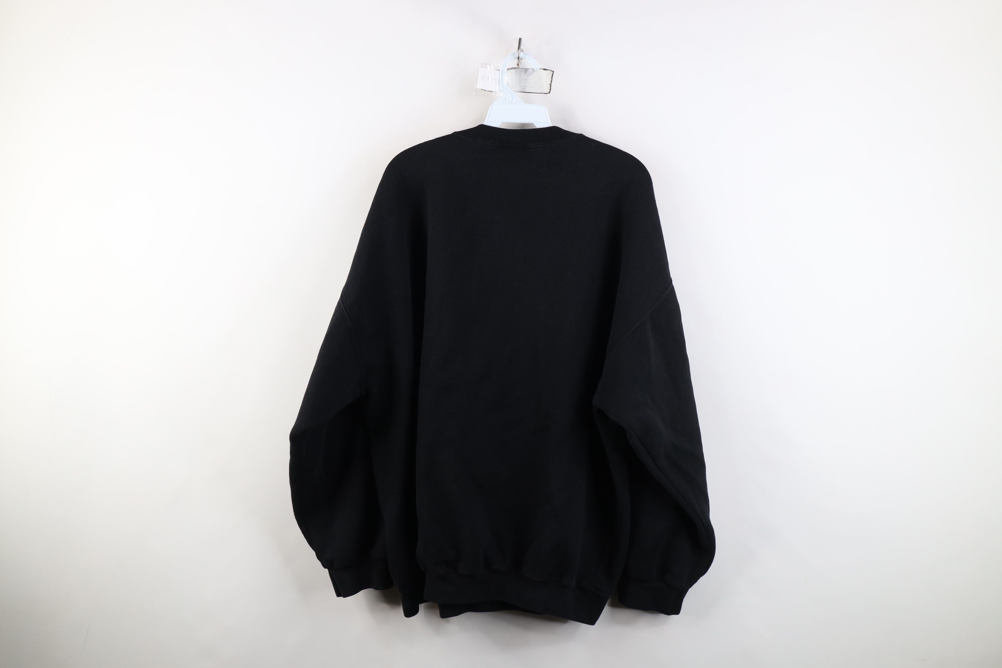 Vintage Vintage 90s Spell Ohio State University Sweatshirt Black USA Size US XXL / EU 58 / 5 - 10 Thumbnail
