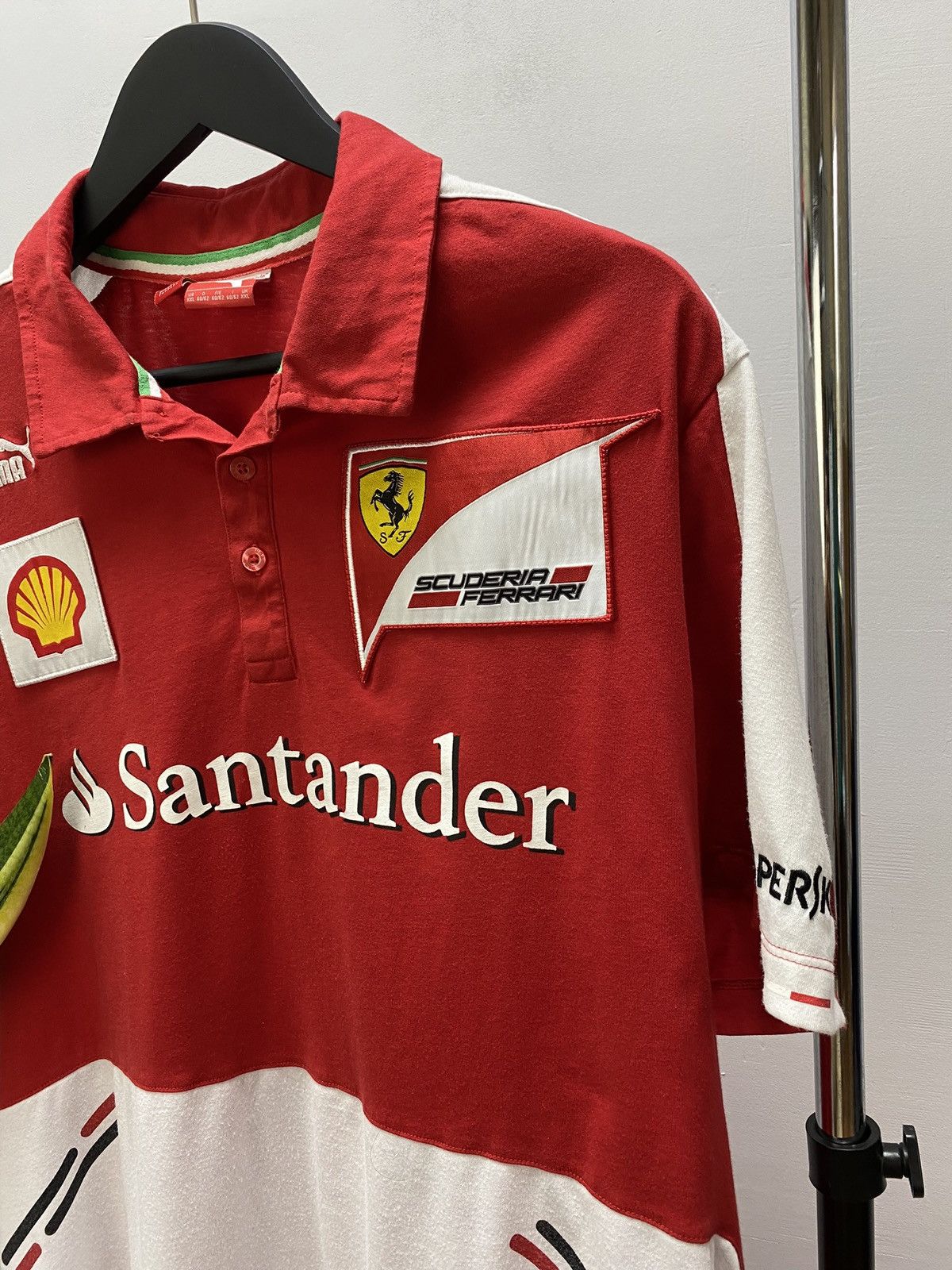 Puma Puma Ferrari Racing Polo Shirt UPS Santander F1 BMW Audi Size US XXL / EU 58 / 5 - 7 Thumbnail
