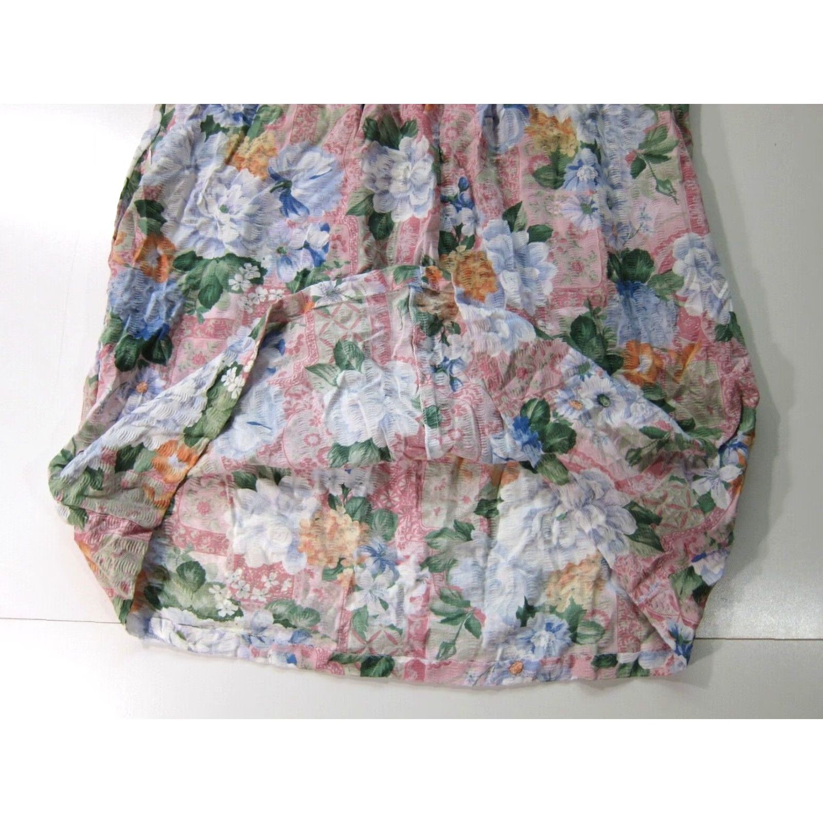Ariat Aria Nightgown Floral Cotton Pink 1X Women Zip Pocket Dress Robe Gown Color Pink Floral Cotton Nightgown Zip Pocket Women 1X Size XL / US 12-14 / IT 48-50 - 7 Thumbnail