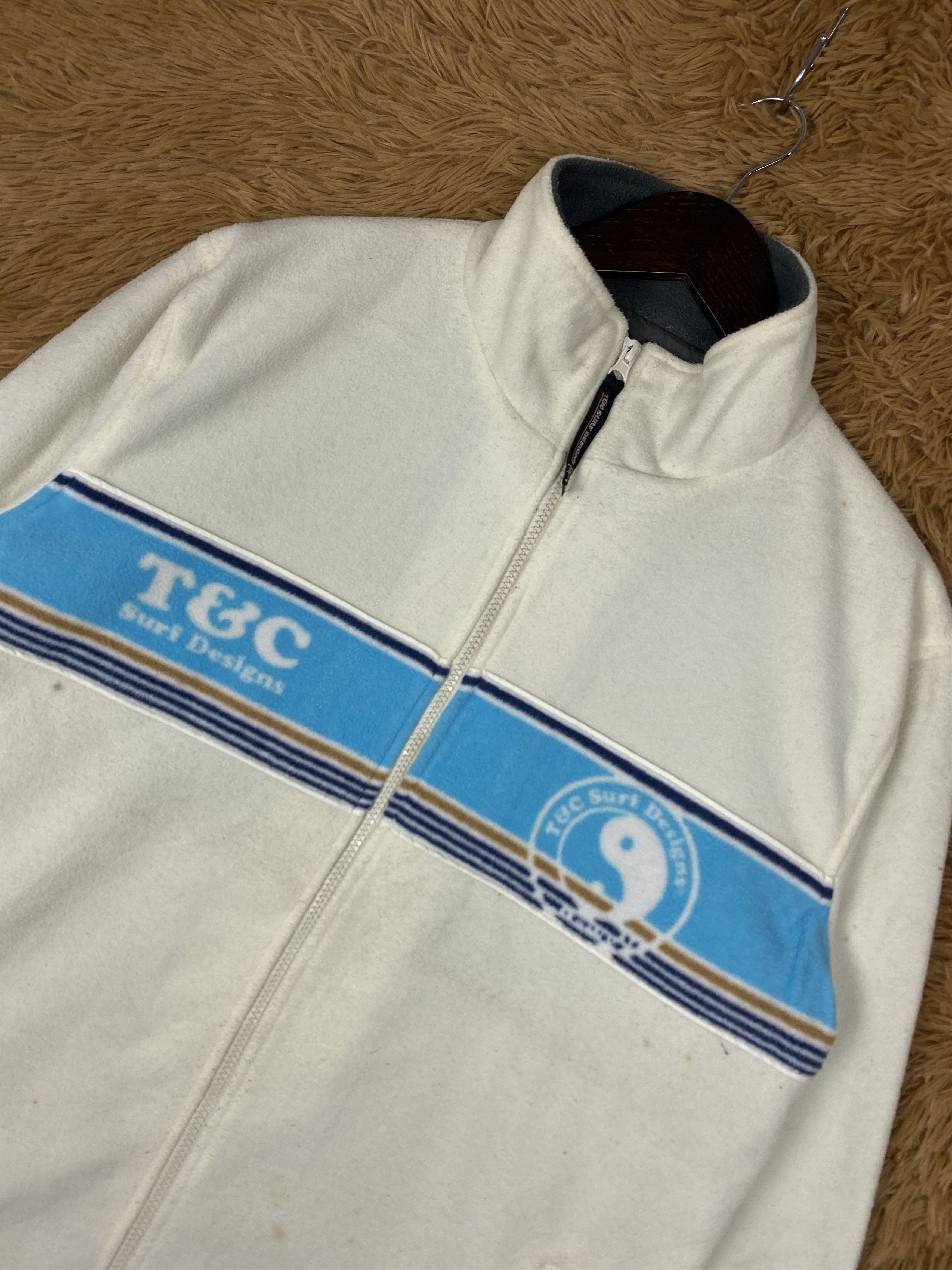 Vintage Vintage T&C Surf Fleece Jacket DJ0280 Size US L / EU 52-54 / 3 - 2 Thumbnail
