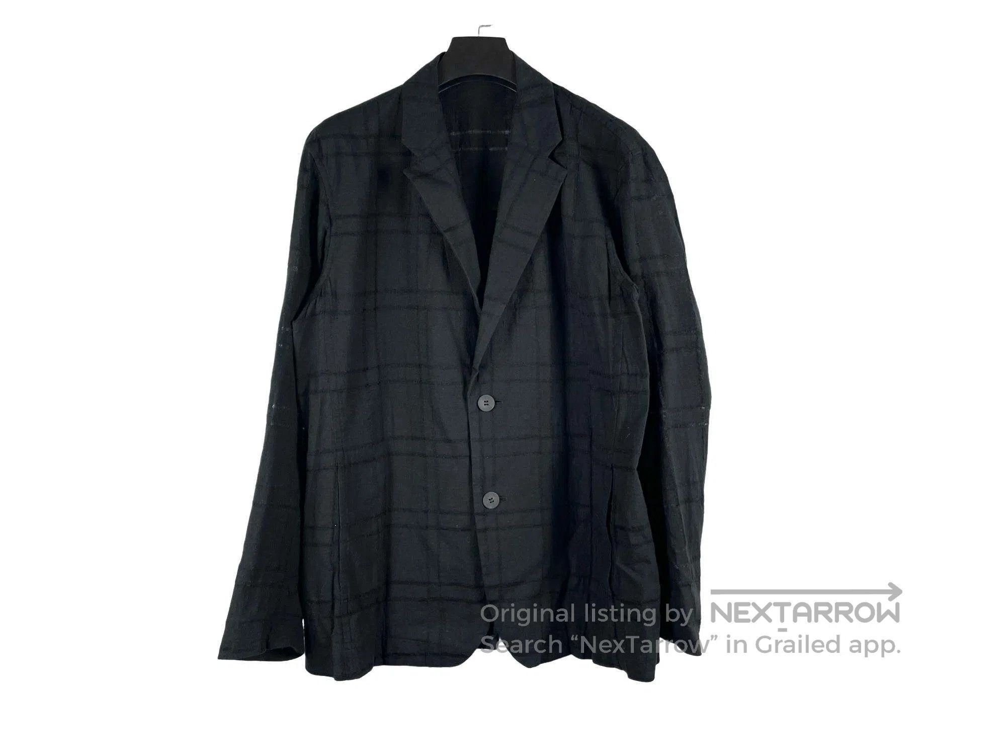 Issey Miyake Issey Miyake Plaid Jacket Size US XL / EU 56 / 4 - 1 Thumbnail