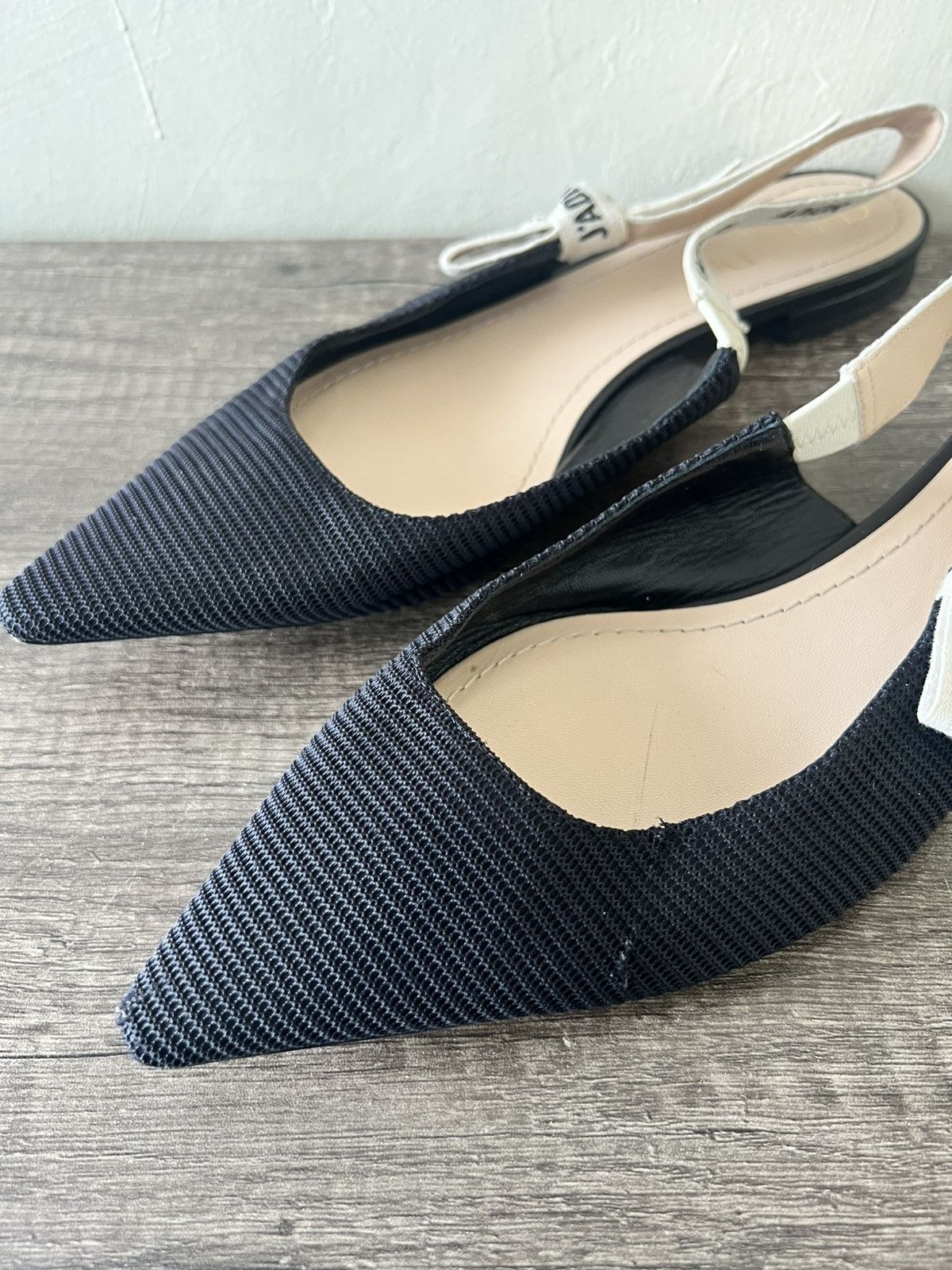 Christian Dior Monsieur CHRISTIAN DIOR J'ADIOR SLINGBACK FLATS Size US 10.5 / IT 40.5 - 6 Thumbnail