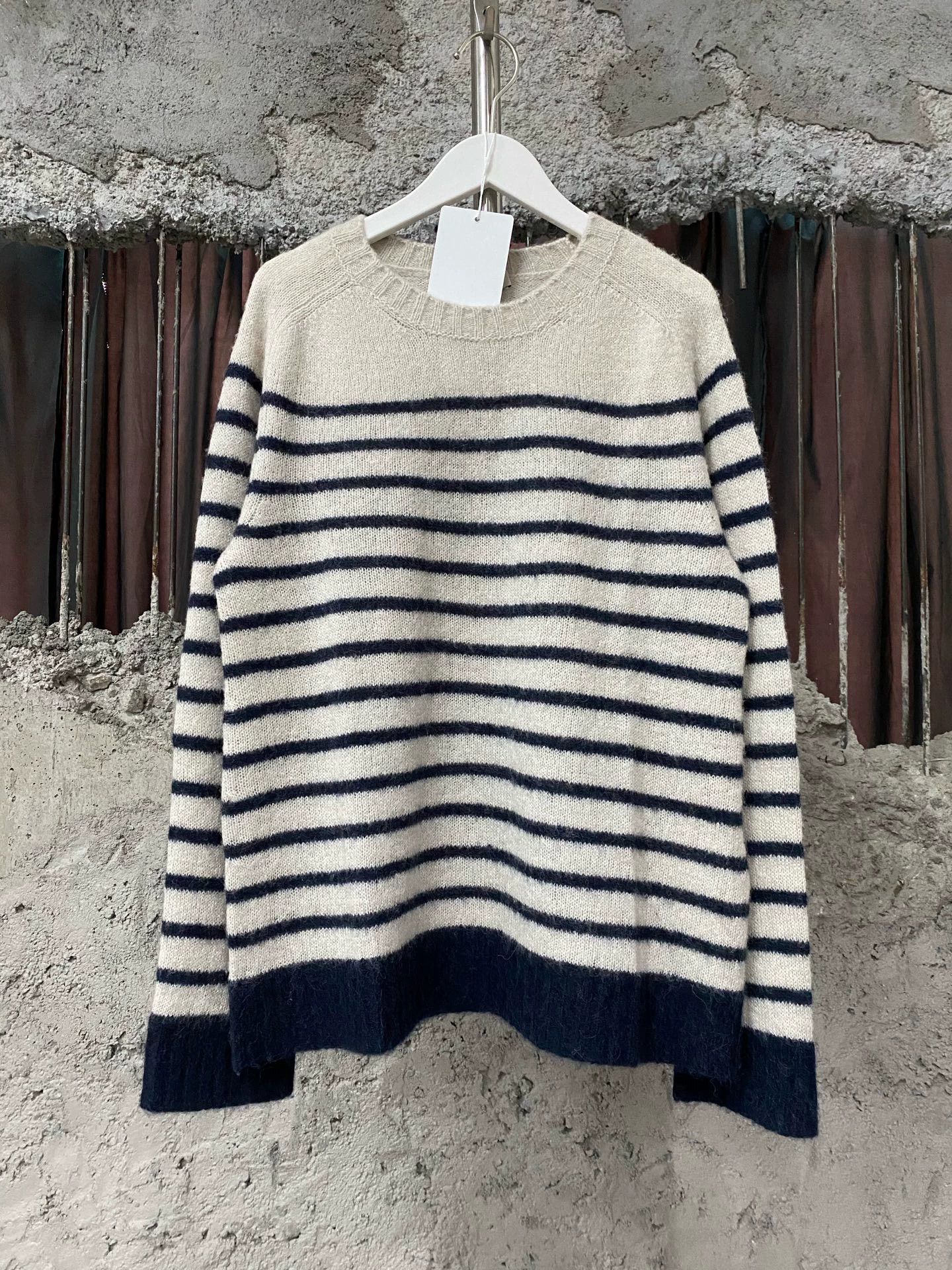 Max Mara Max Mara Striped Sweater L New Size L / US 10 / IT 46 - 1 Thumbnail