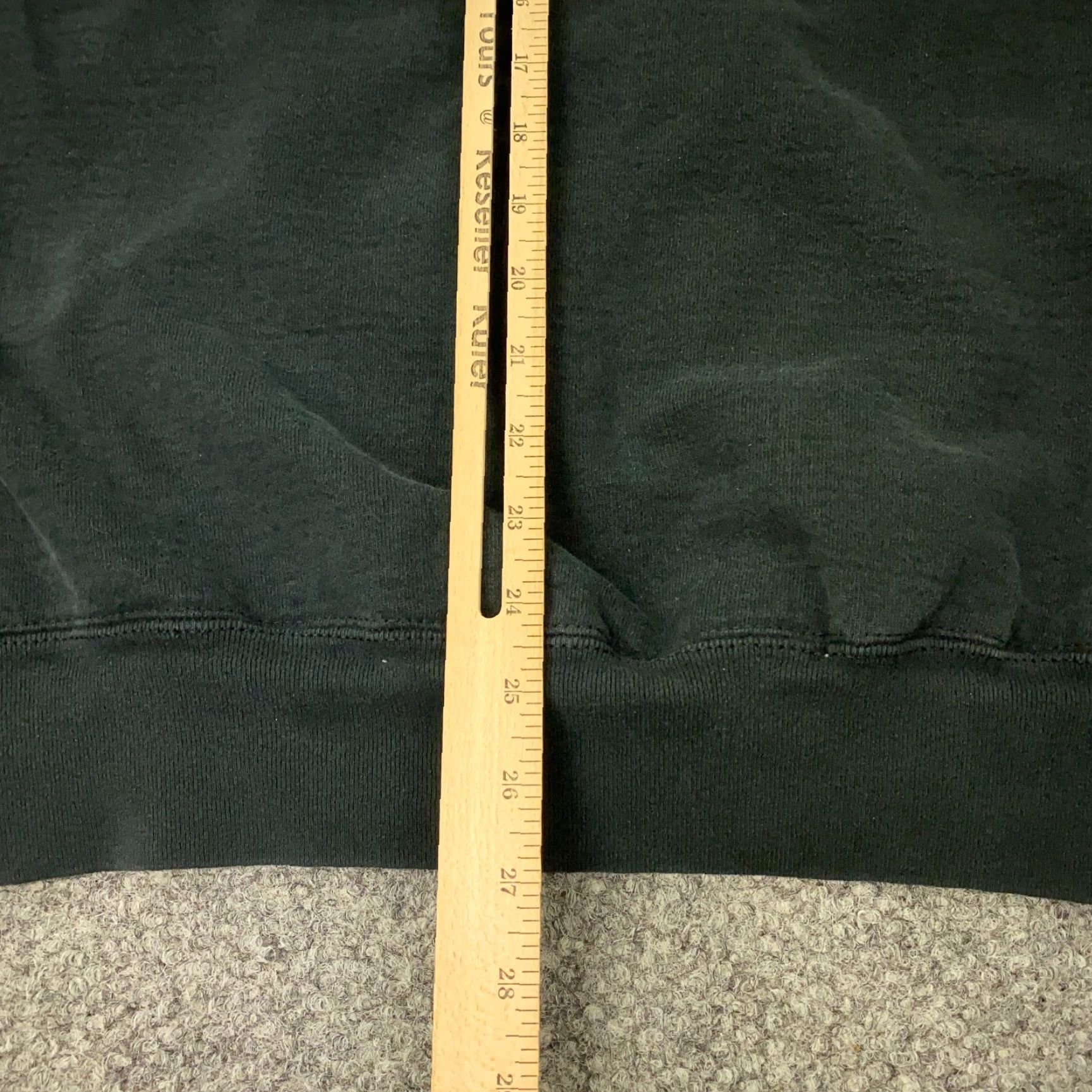 Fruit Of The Loom VINTAGE Pittsburgh WDVE Radio Logo Sweatshirt Men XL Black Fleece Pullover Size US XL / EU 56 / 4 - 5 Thumbnail