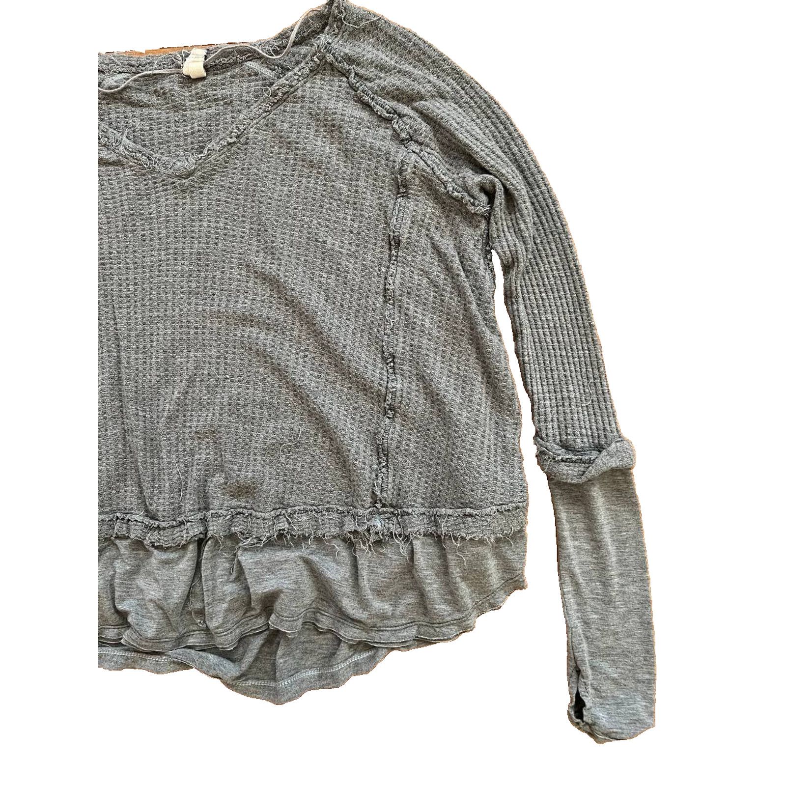 Free People Free People We The Free Laguna Thermal Petite XS A001945 Size XS / US 0-2 / IT 36-38 - 4 Thumbnail