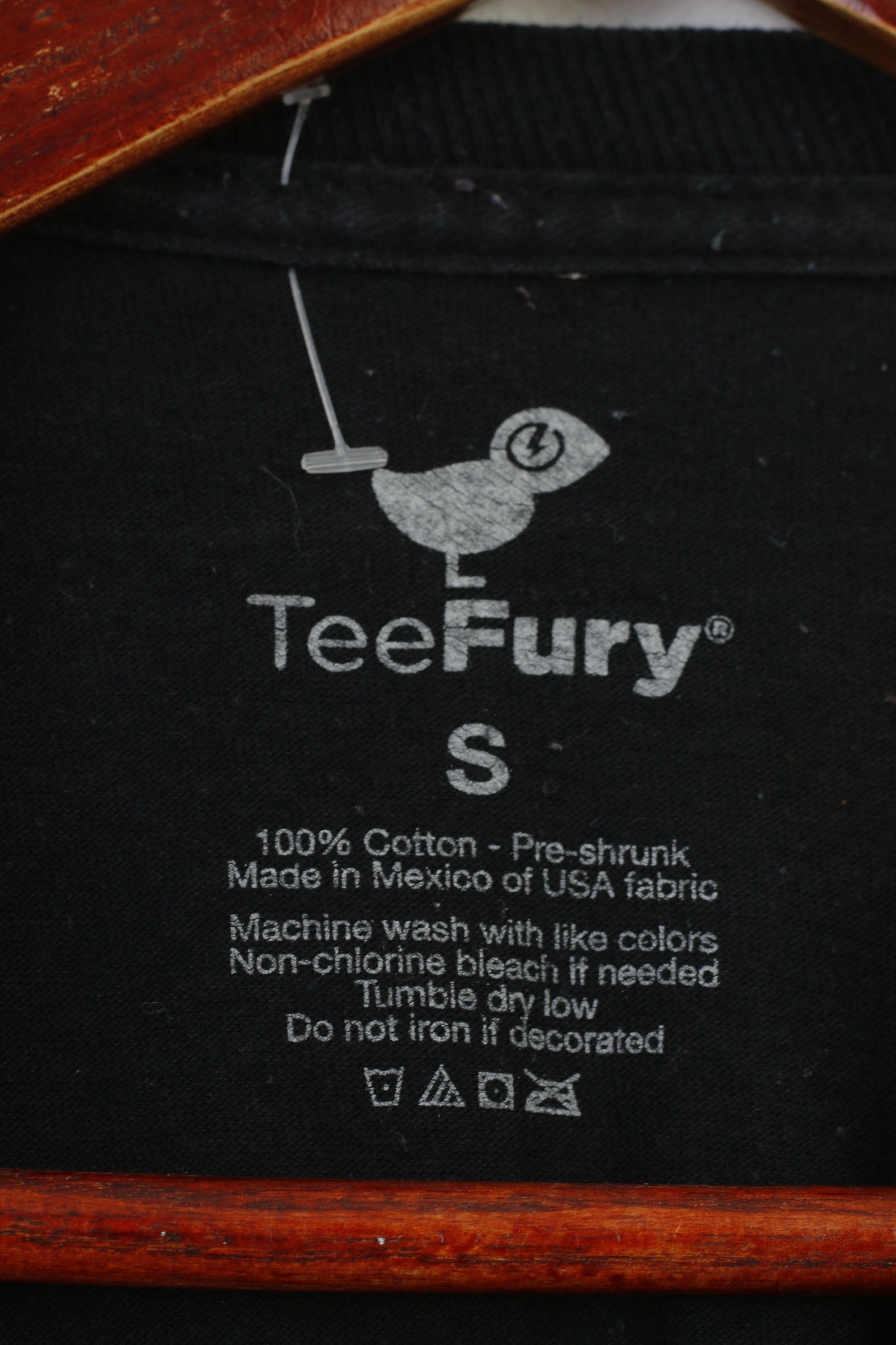 Teefury TeeFury Men S T-Shirt Black Cotton Scout Ordii Skull 10803 Size US S / EU 44-46 / 1 - 4 Thumbnail