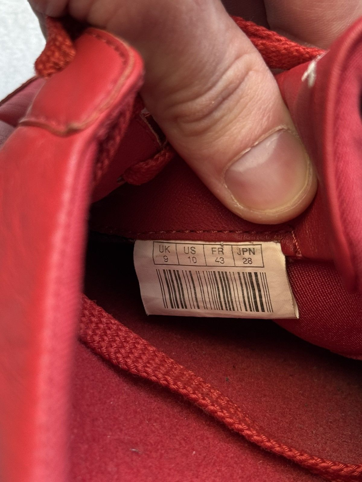 Puma Vintage Puma Speedcat Red Leather Sneakers Hype y2k US10 Size US 10 / EU 43 - 15 Thumbnail