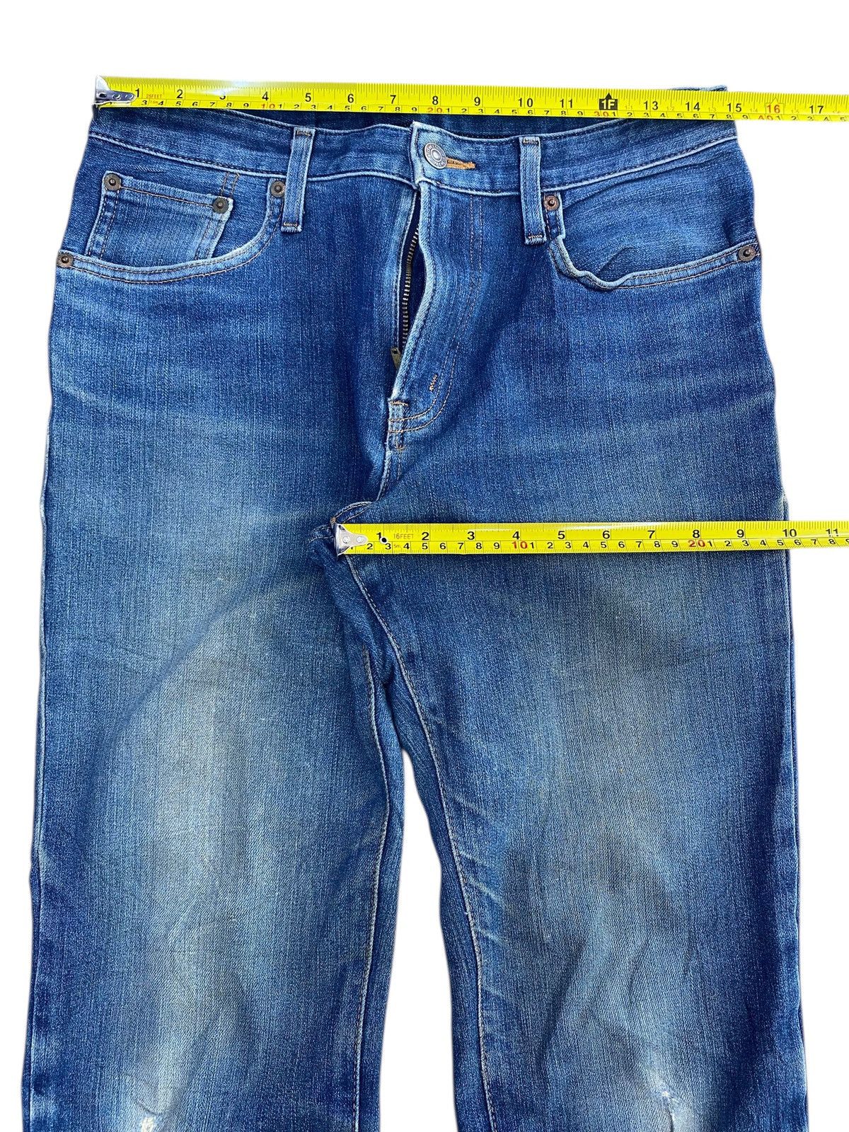 Edwin Edwin Faded Wash Ripped Style Light Jeans Size US 30 / EU 46 - 5 Thumbnail