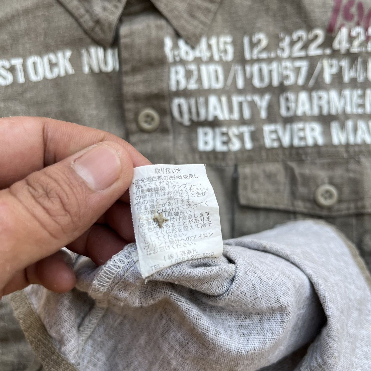 Japanese Brand CENTER CLEASE VINTAGE MILITARY ARMY STYLE LIKE REAL McCOY Size US M / EU 48-50 / 2 - 5 Thumbnail