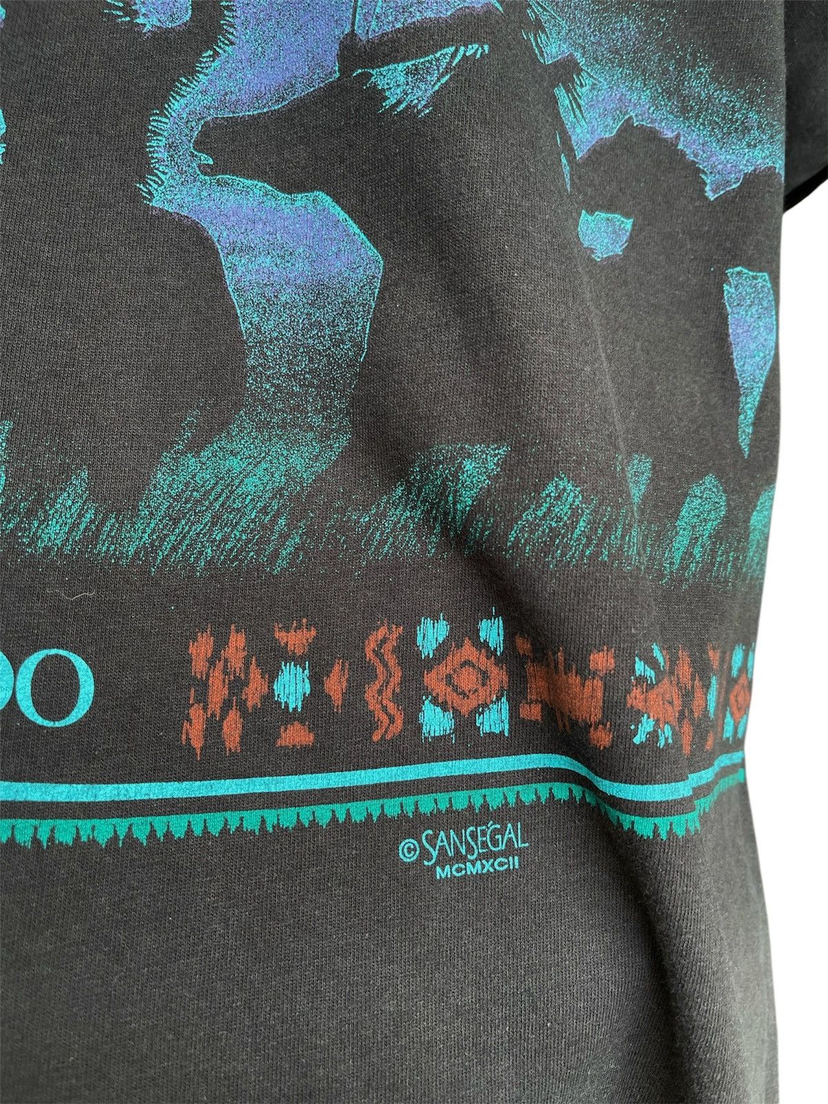 Anvil 1992 Native American Tee XL Anvil Colorado Horseback Western Size US XL / EU 56 / 4 - 3 Thumbnail
