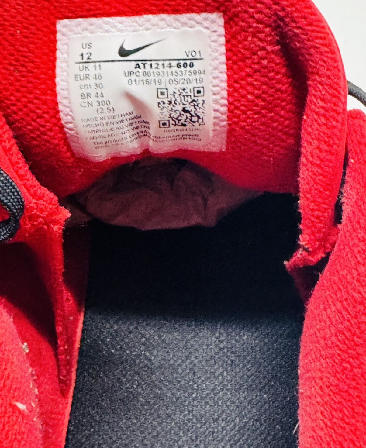 Nike Nike Mamba Focus TB University Red Size US 12 / EU 45 - 7 Thumbnail