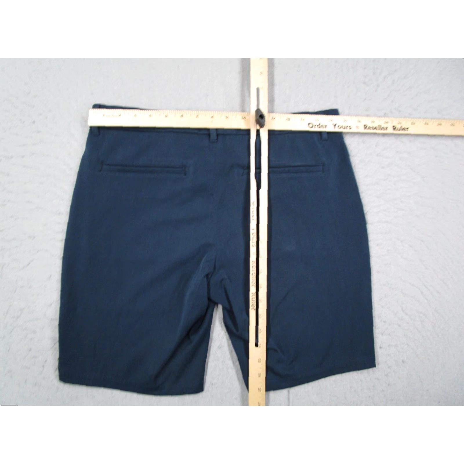 Vintage MINISTRY OF SUPPLY Shorts Mens 32 Blue Performance Stretch Chino Golf Casual Size US 32 / EU 48 - 6 Thumbnail