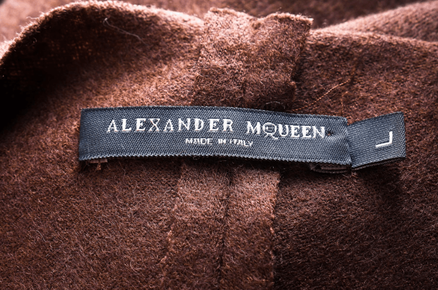 Alexander McQueen Women's Alexander McQueen Brown Cotton Dress Size M Size M / US 6-8 / IT 42-44 - 4 Thumbnail