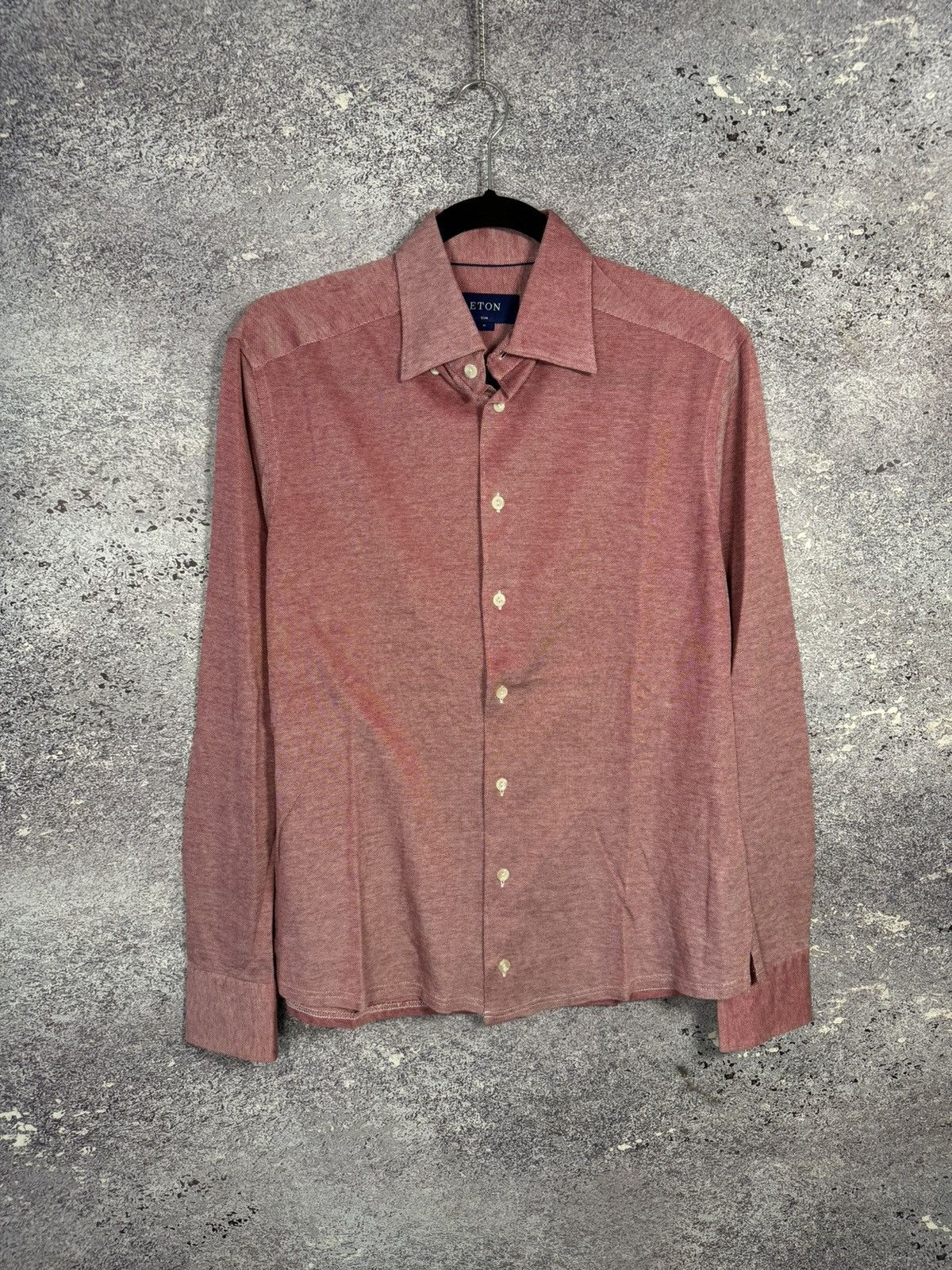Eton Eton Red Shirt button up oldmoney Size US S / EU 44-46 / 1 - 1 Thumbnail