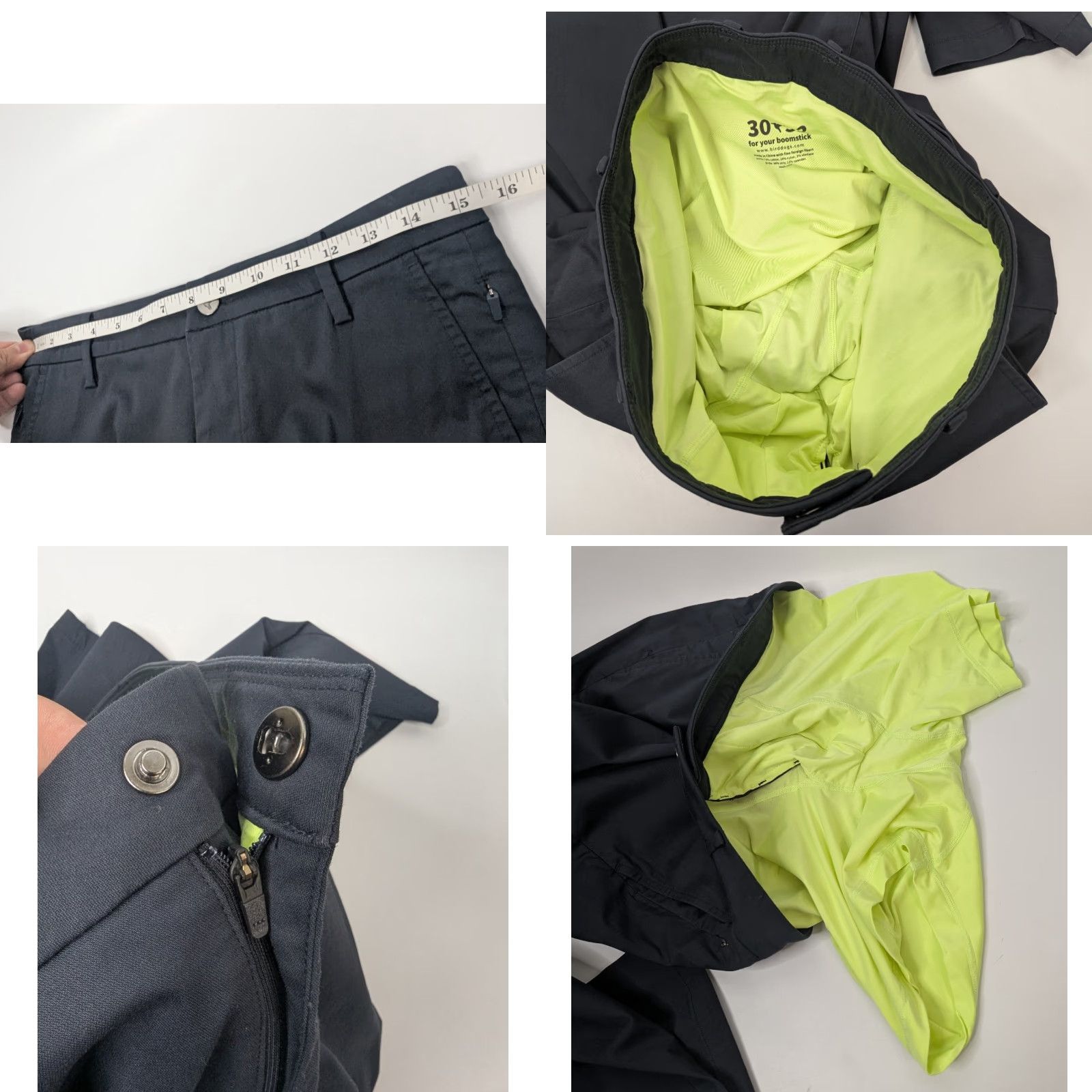 Vintage birddogs Pants Lined Stretch Men 30x32 Boom For Your Boomstick Performance Chino Size US 30 / EU 46 - 8 Thumbnail