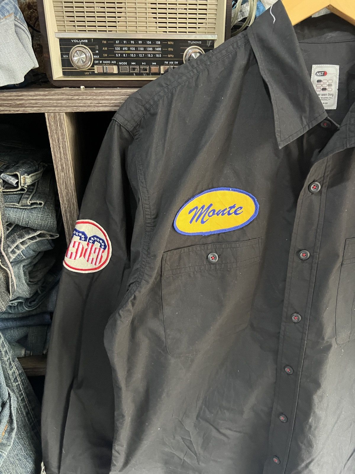 Japanese Brand 🔥Never Seen Thing Patches Shirt Size US M / EU 48-50 / 2 - 5 Thumbnail