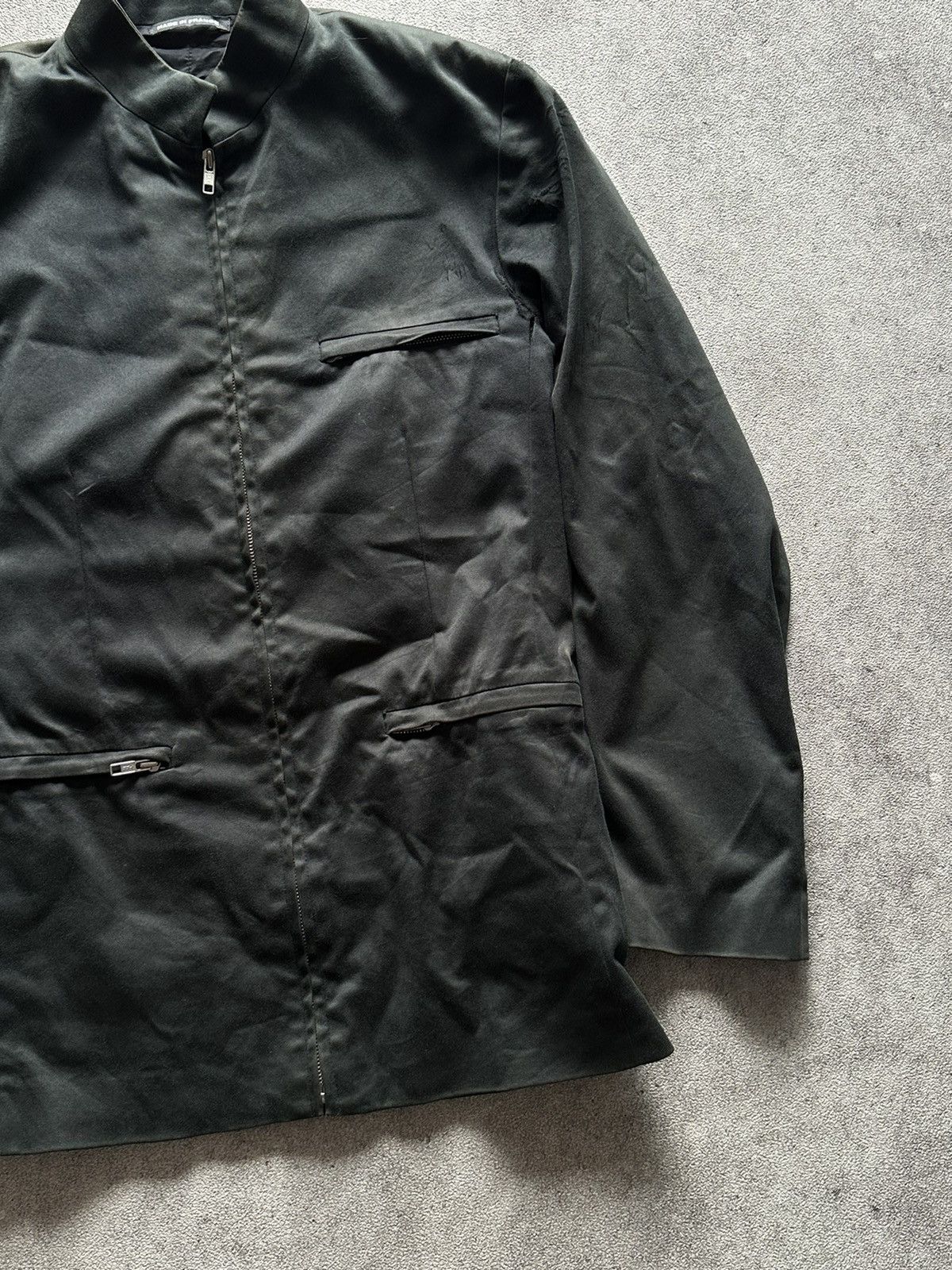 agnes b. 90s Agnes B. Made in France Stand Collar Jacket Size US S / EU 44-46 / 1 - 2 Thumbnail
