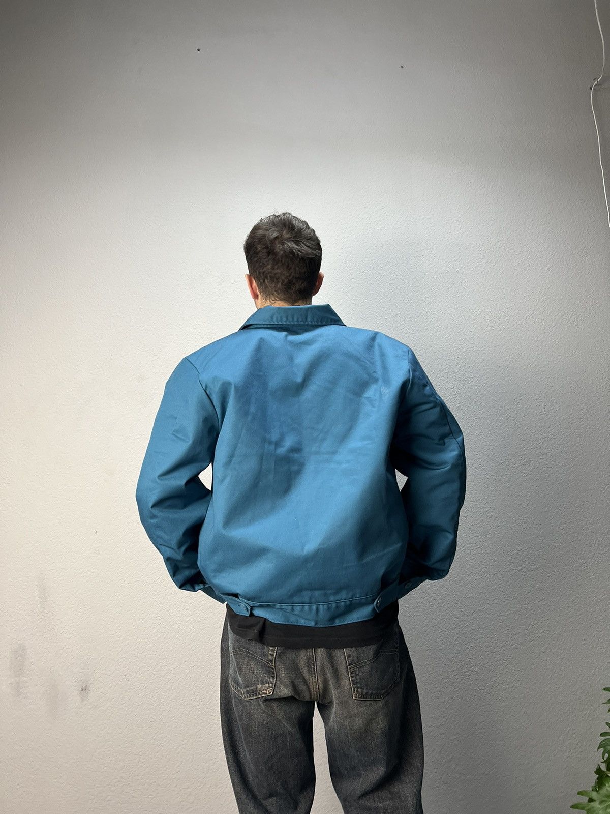 Dickies × Vintage Vintage 90s DICKIES USA Faded Boxy Cropped Detroit Jacket Size US L / EU 52-54 / 3 - 11 Thumbnail