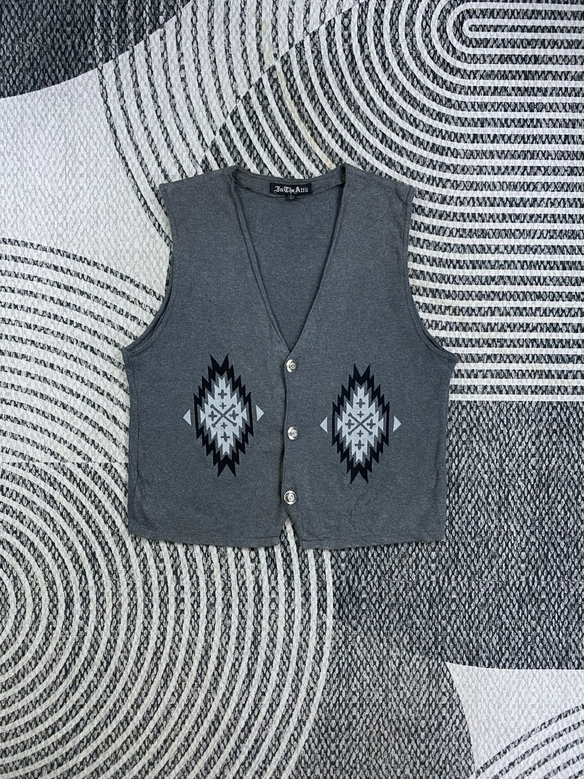 In The Attic Vintage In The Attic Navajo Style Vest Size US M / EU 48-50 / 2 - 1 Thumbnail