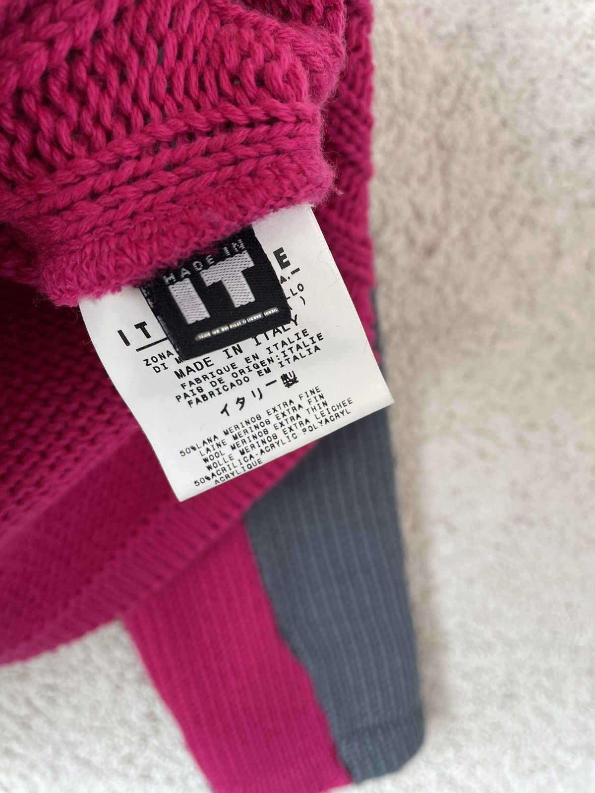 Versace Jeans Couture Versace Jeans Couture Women Pink Knitted Hoodie Size S Wool Size S / US 4 / IT 40 - 10 Thumbnail