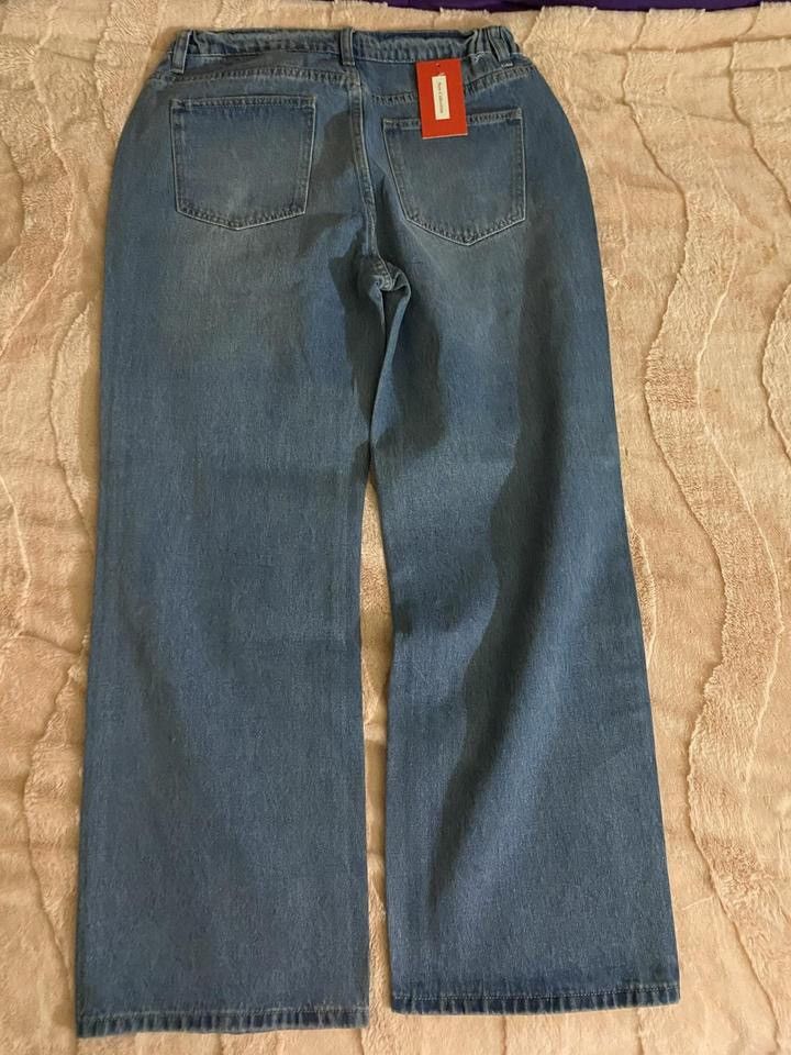 Other Rhinestone jeans Size 30" / US 8 / IT 44 - 2 Thumbnail