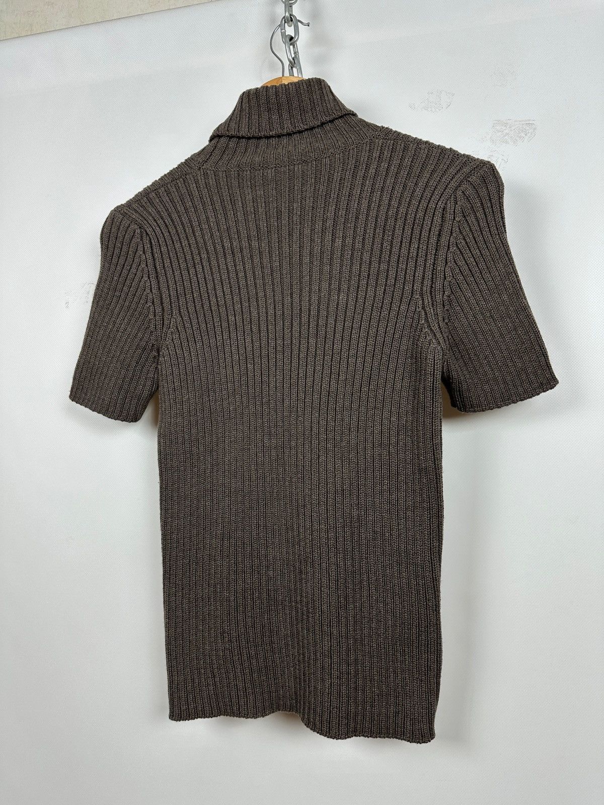 Prada Vintage Prada Sport Wool Knit Short Sleeve Sweater Size M / US 6-8 / IT 42-44 - 9 Thumbnail