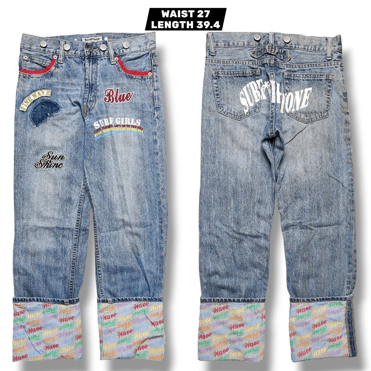Undercover RARE Sirmione Surf Jeans Size US 27 - 1 Thumbnail