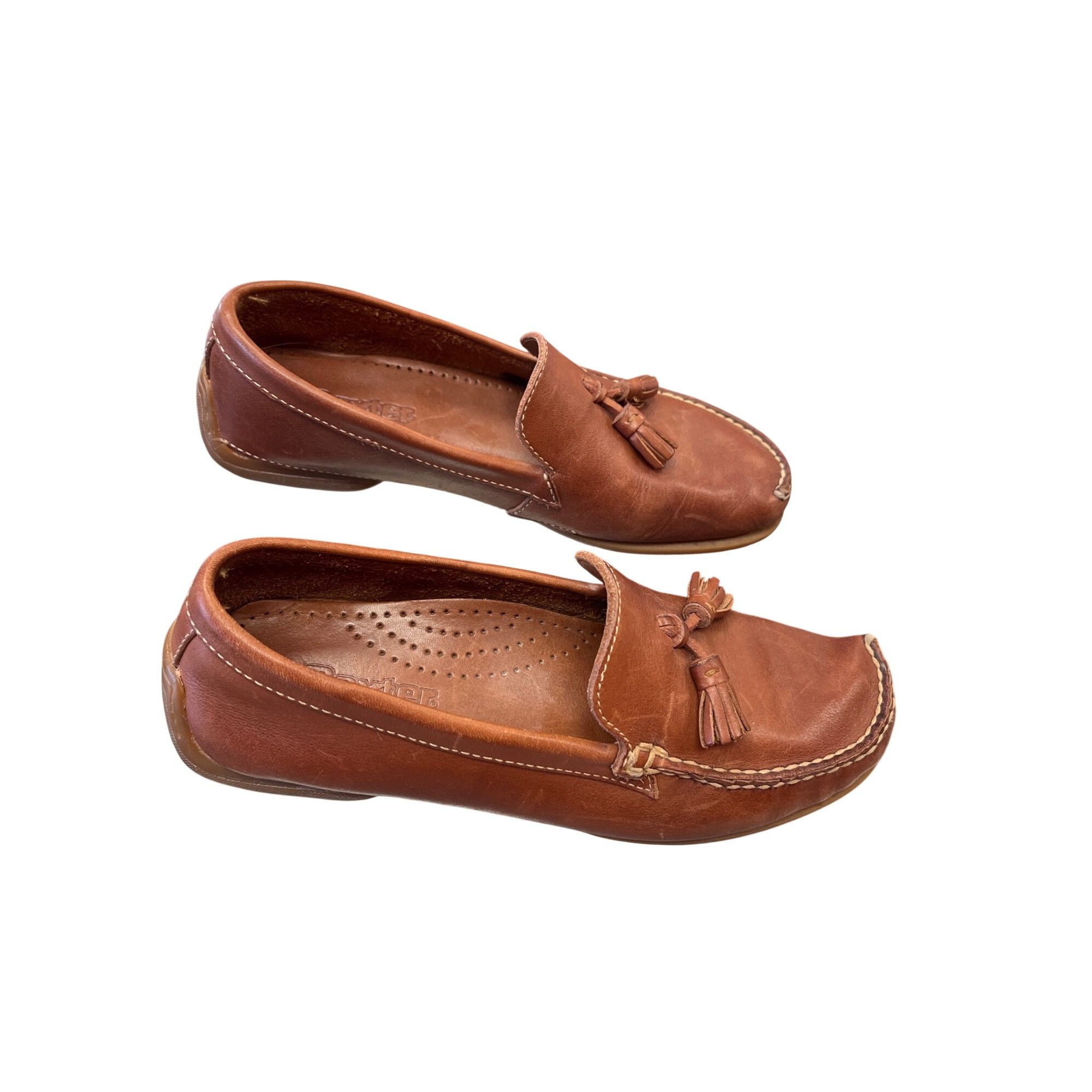 Dexter Shoe Company Dexter wms brown leather handmade dress casual loafers sz 8M Size US 8 / IT 38 - 3 Thumbnail