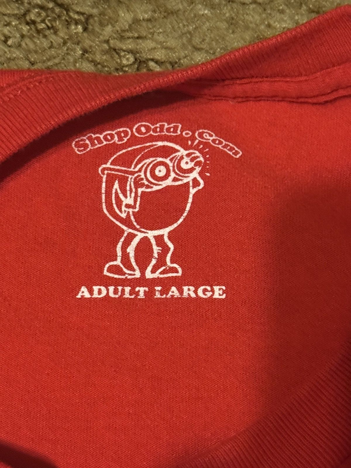 Vintage Y2K Detroit Humor T-Shirt Tee Red Large Size US L / EU 52-54 / 3 - 3 Thumbnail