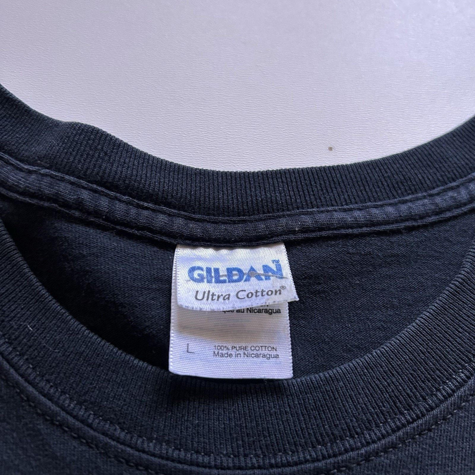 Gildan × Vintage Vintage Y2K Dungeons & Dragons T Shirt Large Faded Black Size US L / EU 52-54 / 3 - 4 Thumbnail