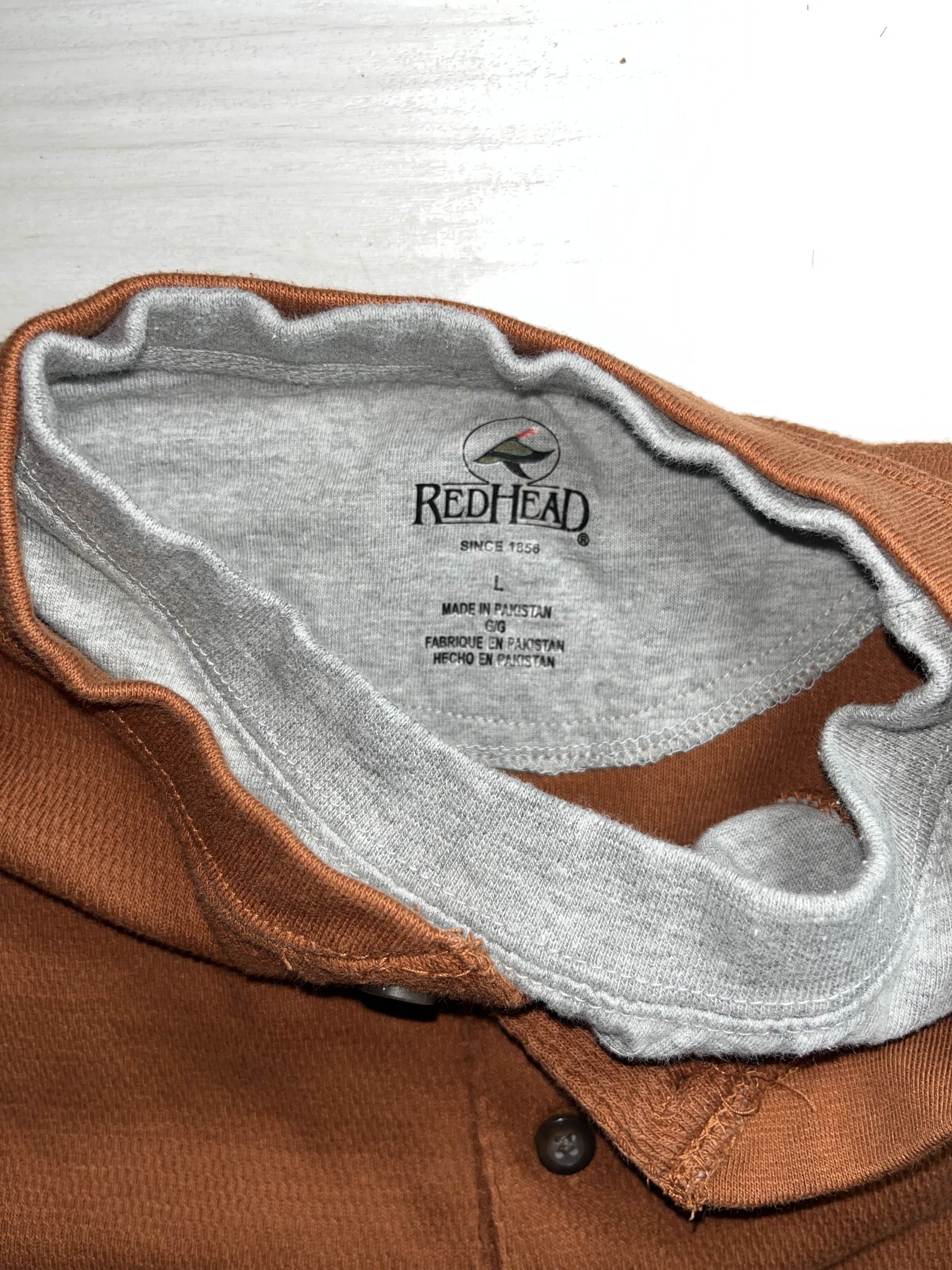 Redhead × Vintage Y2K Redhead Layered Thermal Size US L / EU 52-54 / 3 - 3 Thumbnail