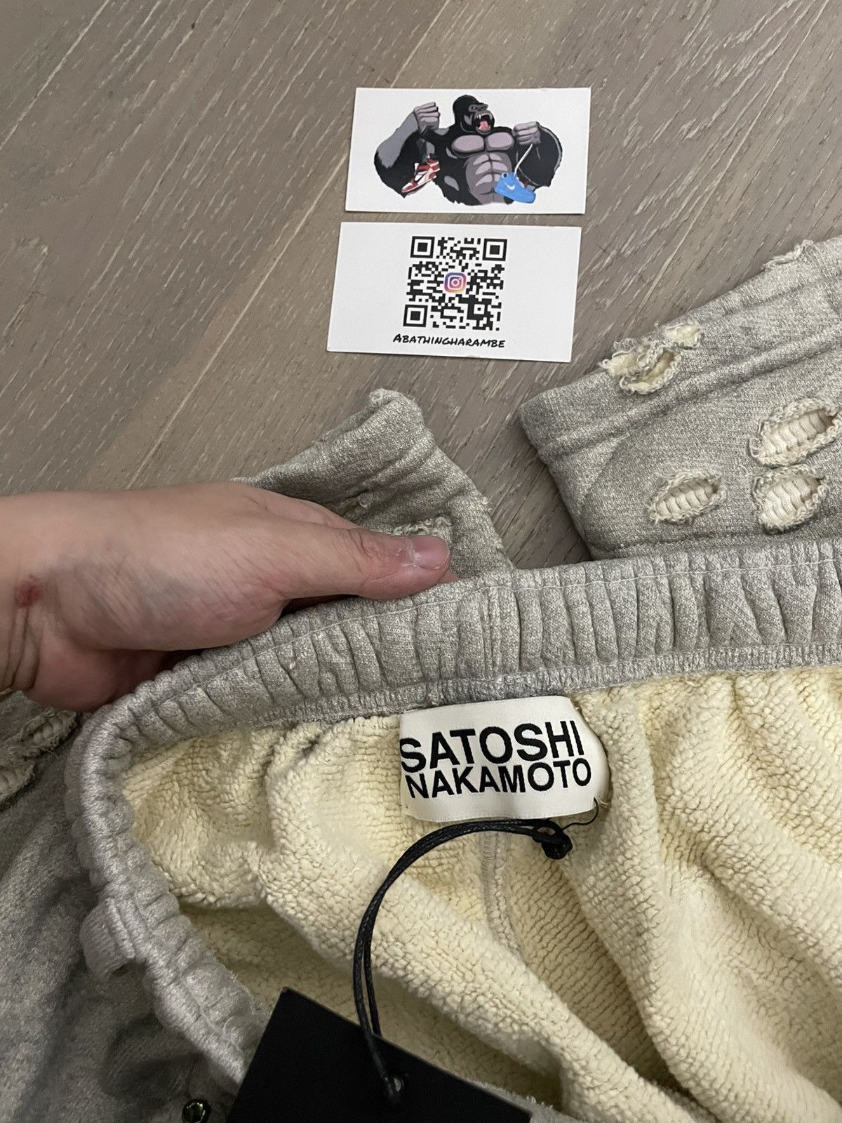 Satoshi Nakamoto Satoshi Nakamoto Get What I Want Sweatpants Size US 38 / EU 54 - 4 Thumbnail