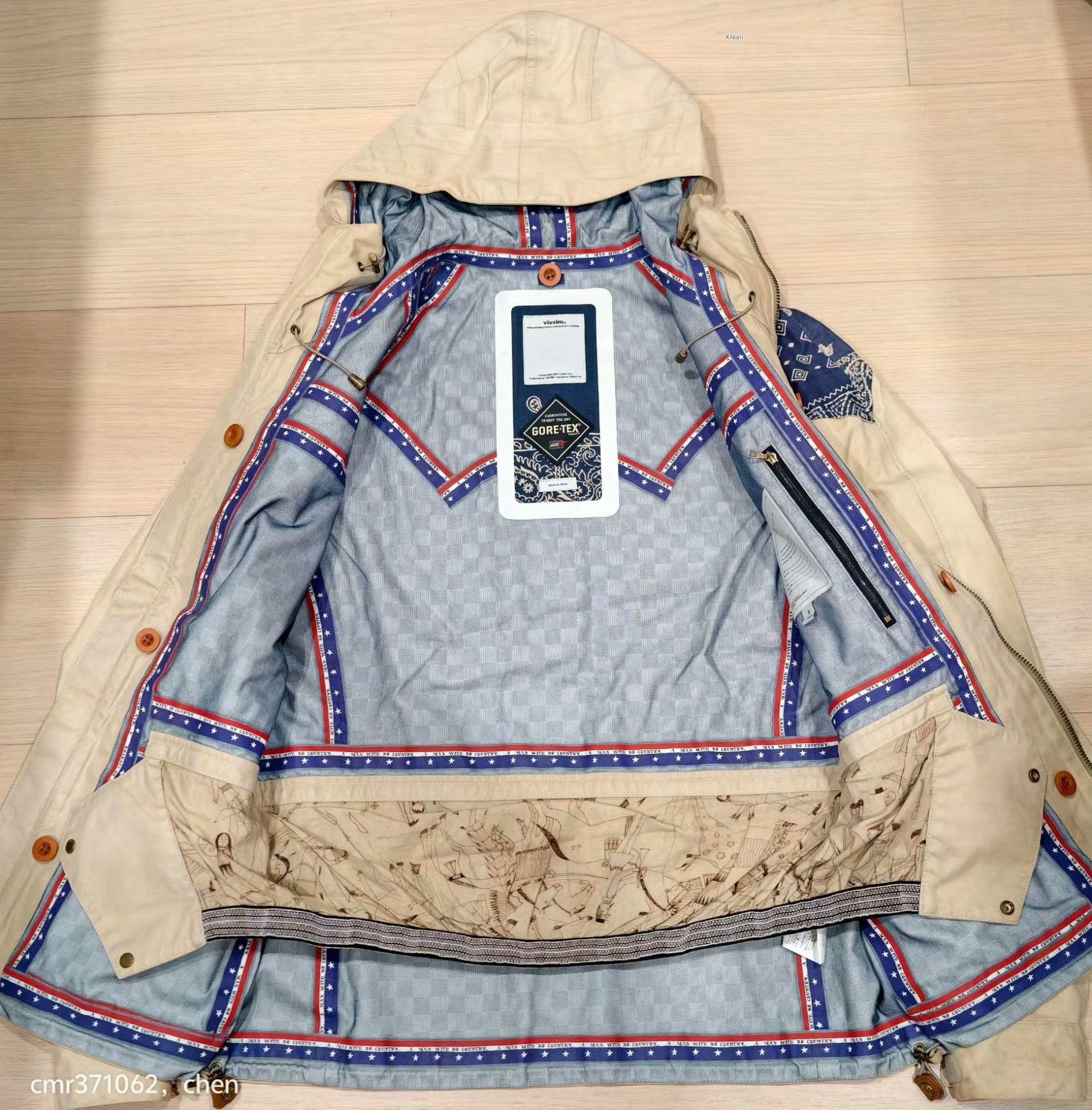 Visvim VISVIM 14 ICT OGLALA PARKA 3L GORE-TEX Size US XXS / EU 40 - 4 Thumbnail