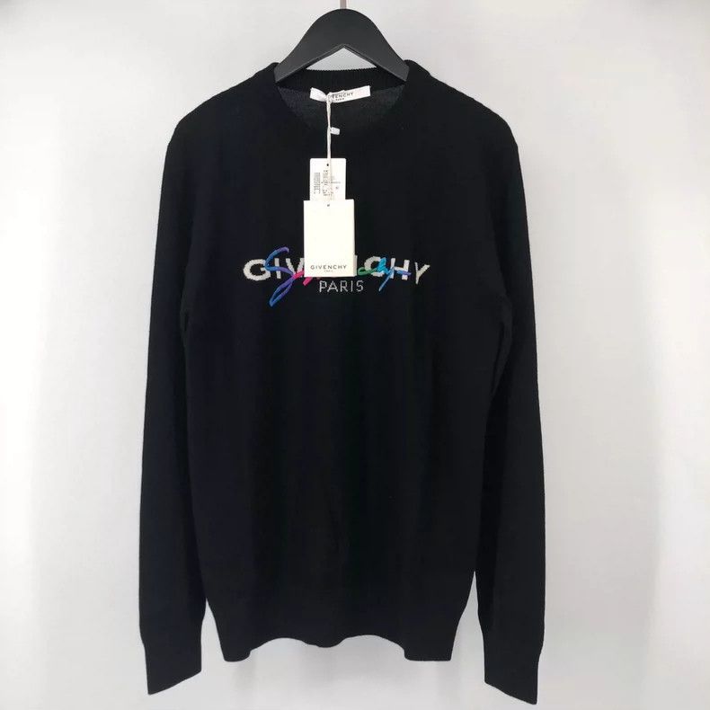 Givenchy Givenchy Colorful Embroidered Knit Top Size US M / EU 48-50 / 2 - 1 Thumbnail