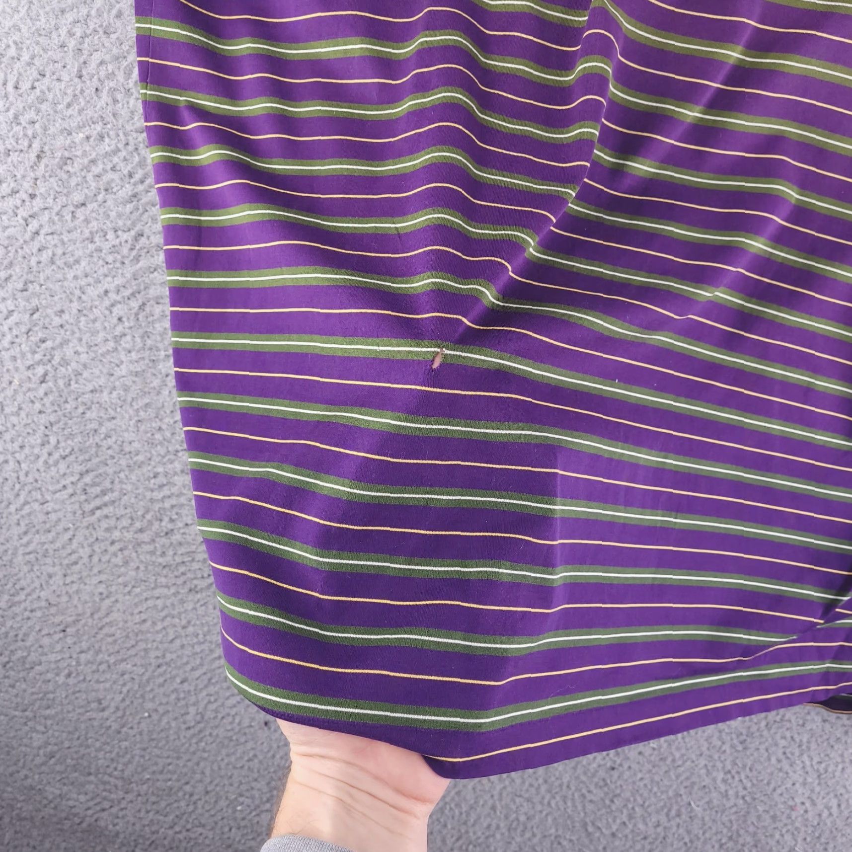 Polo Ralph Lauren Polo Ralph Lauren Shirt Mens XL Golf Green Purple Stripe Relaxed Fit Size US XL / EU 56 / 4 - 6 Thumbnail